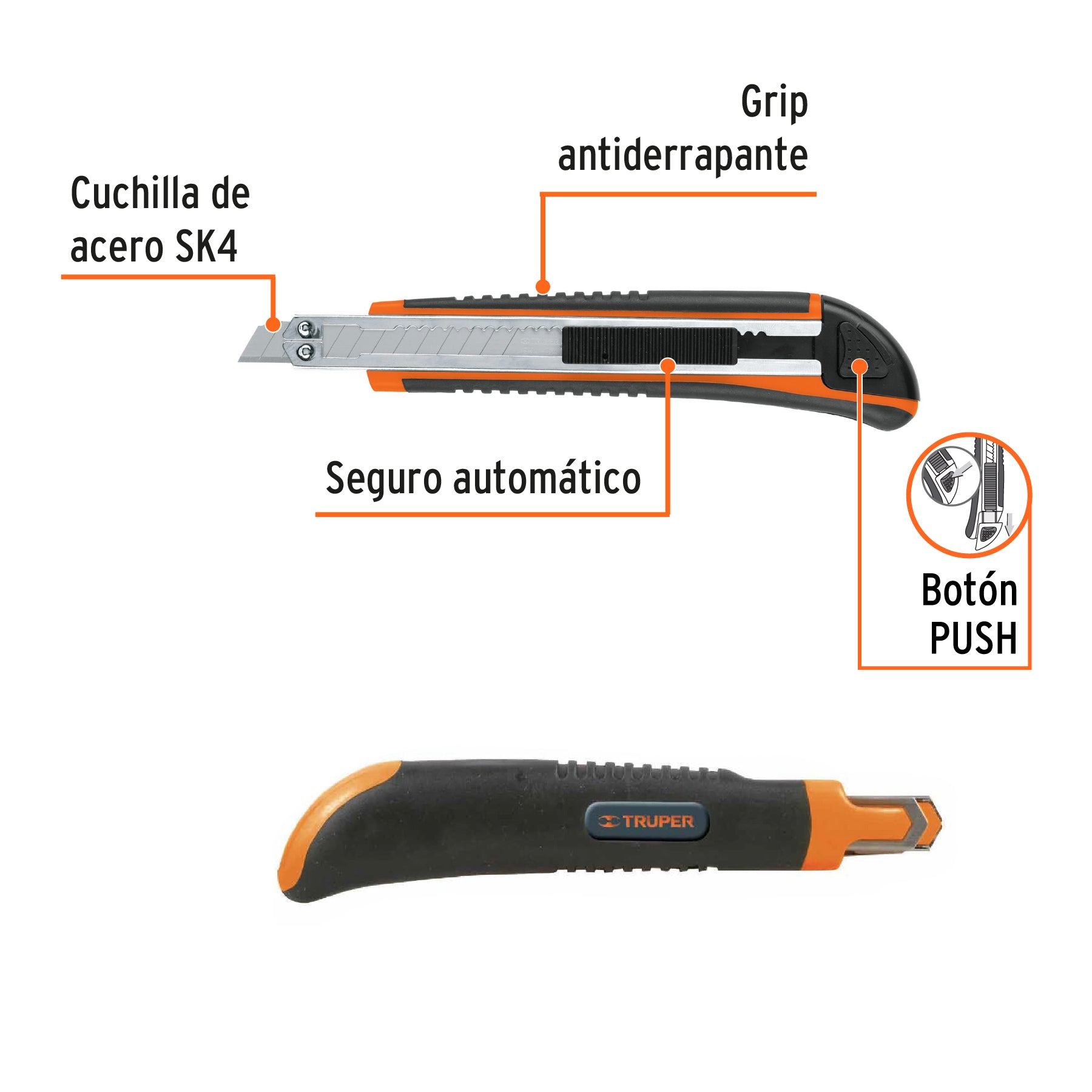 Cutter 5" con grip
