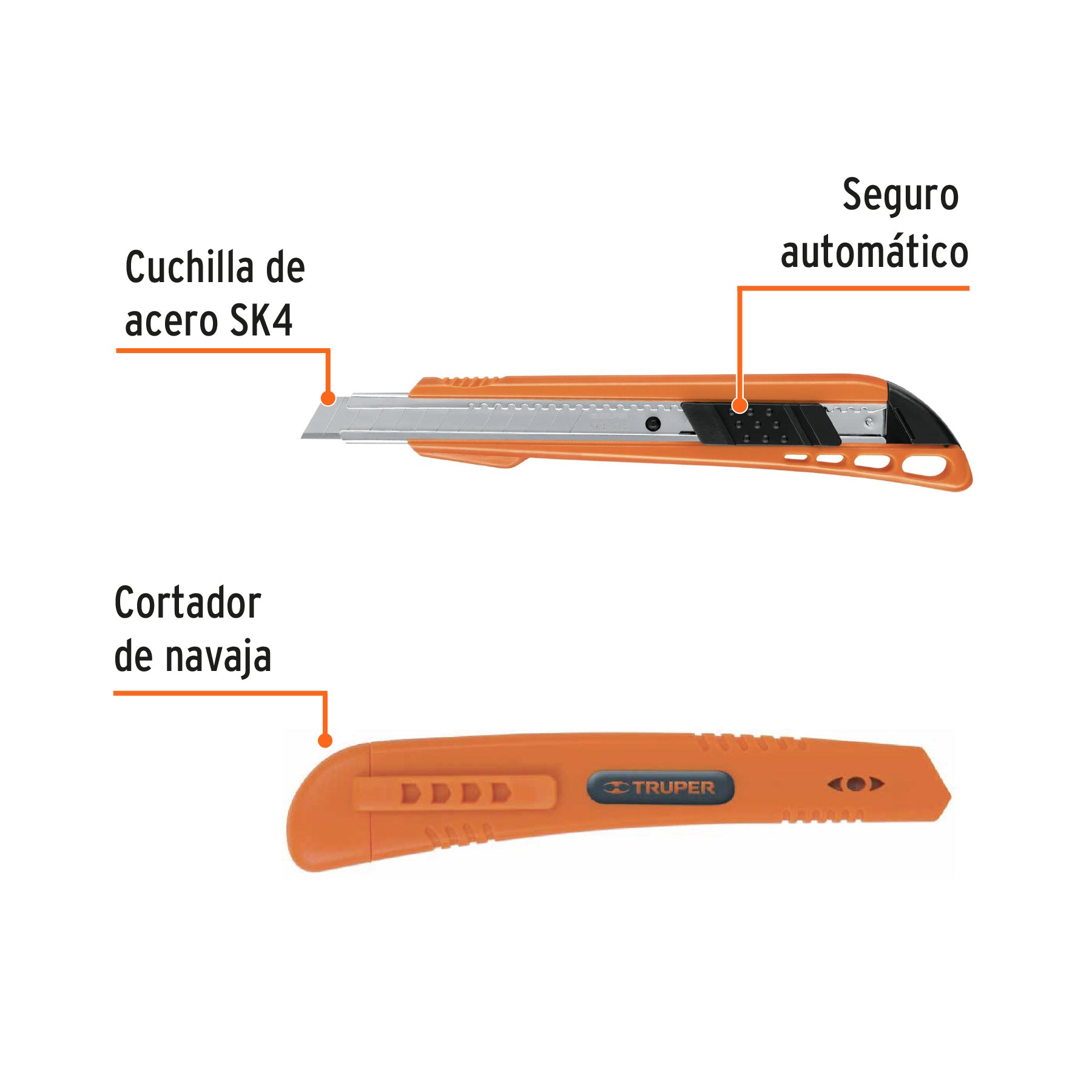 Cutter plástico 9 mm