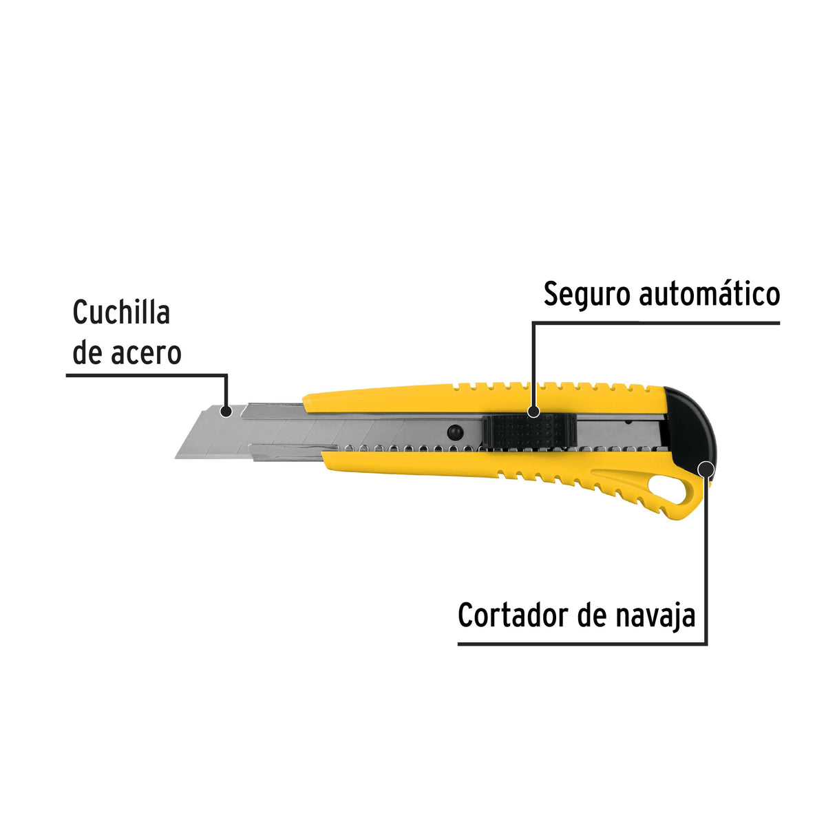 Cutter 6", alma metálica, Pretul