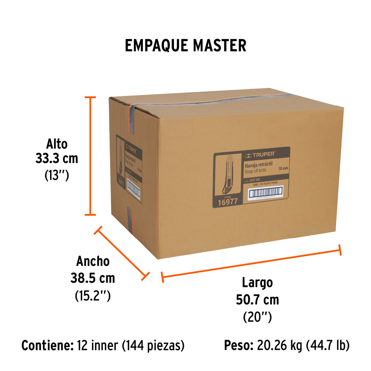 Cutter 6" con grip