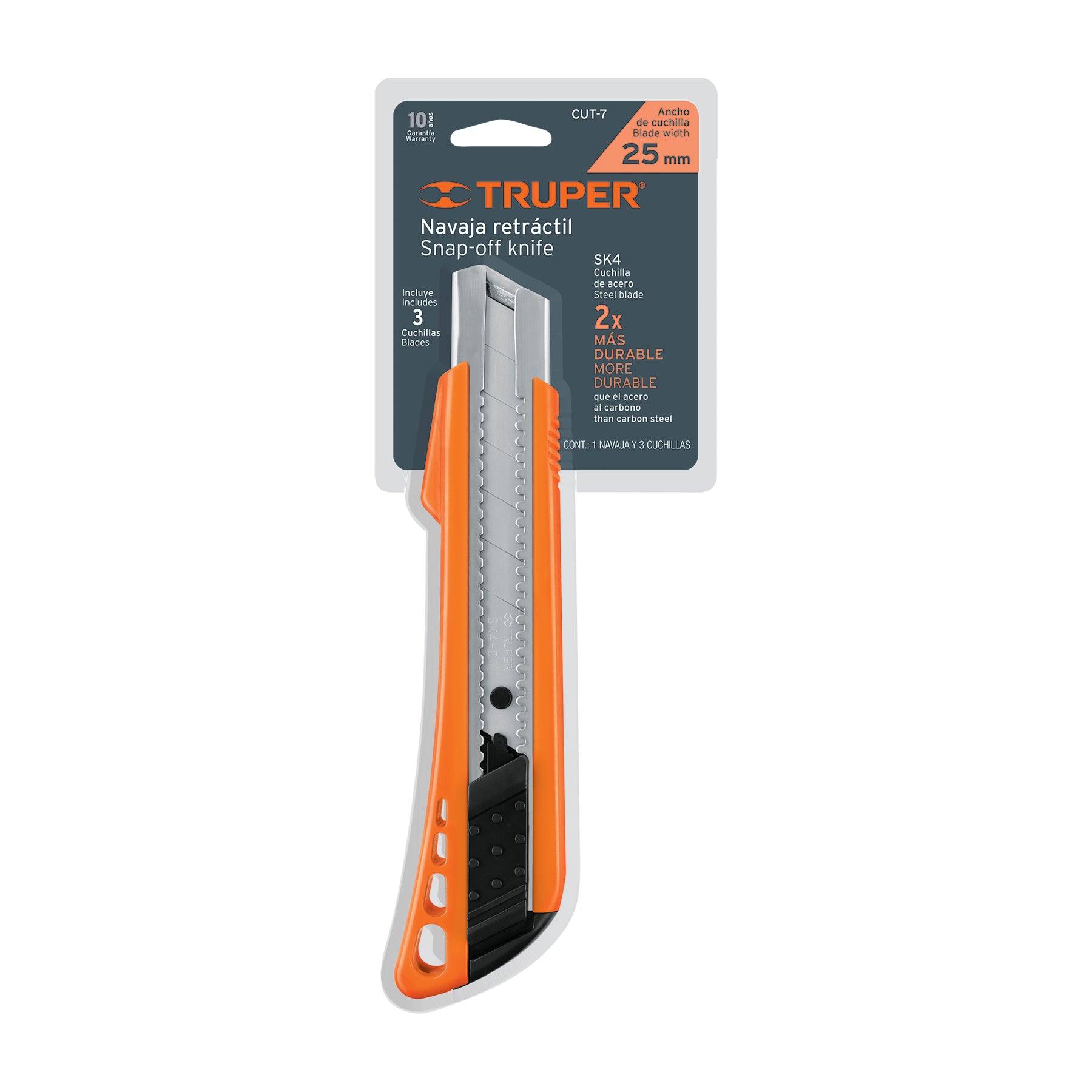 Cutter, cuchilla de 25 mm