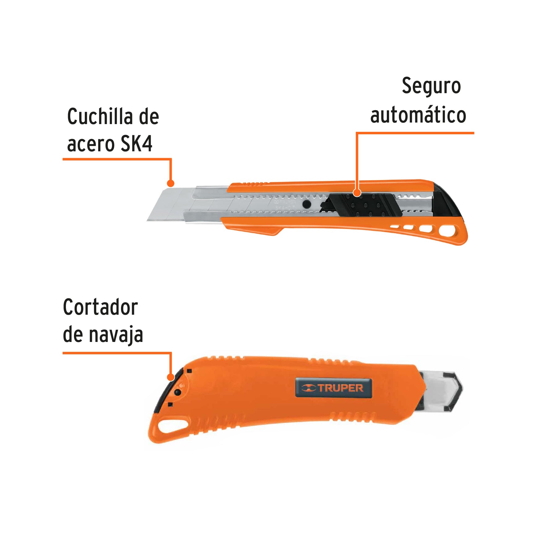 Cutter, cuchilla de 25 mm