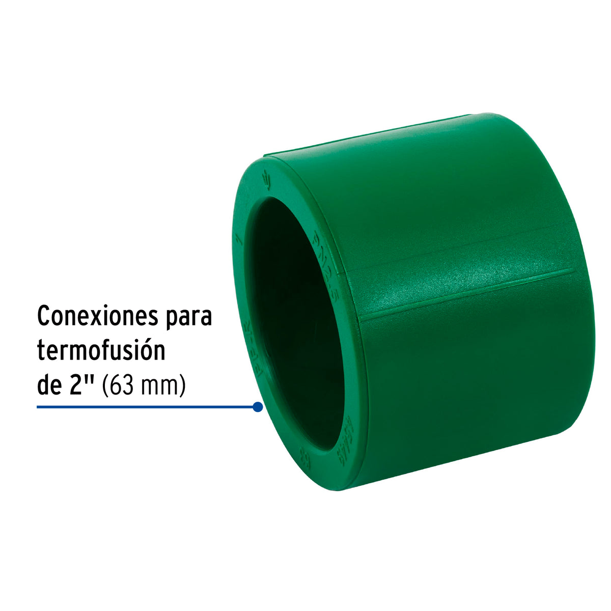 Cople de PPR, 2", 63mm