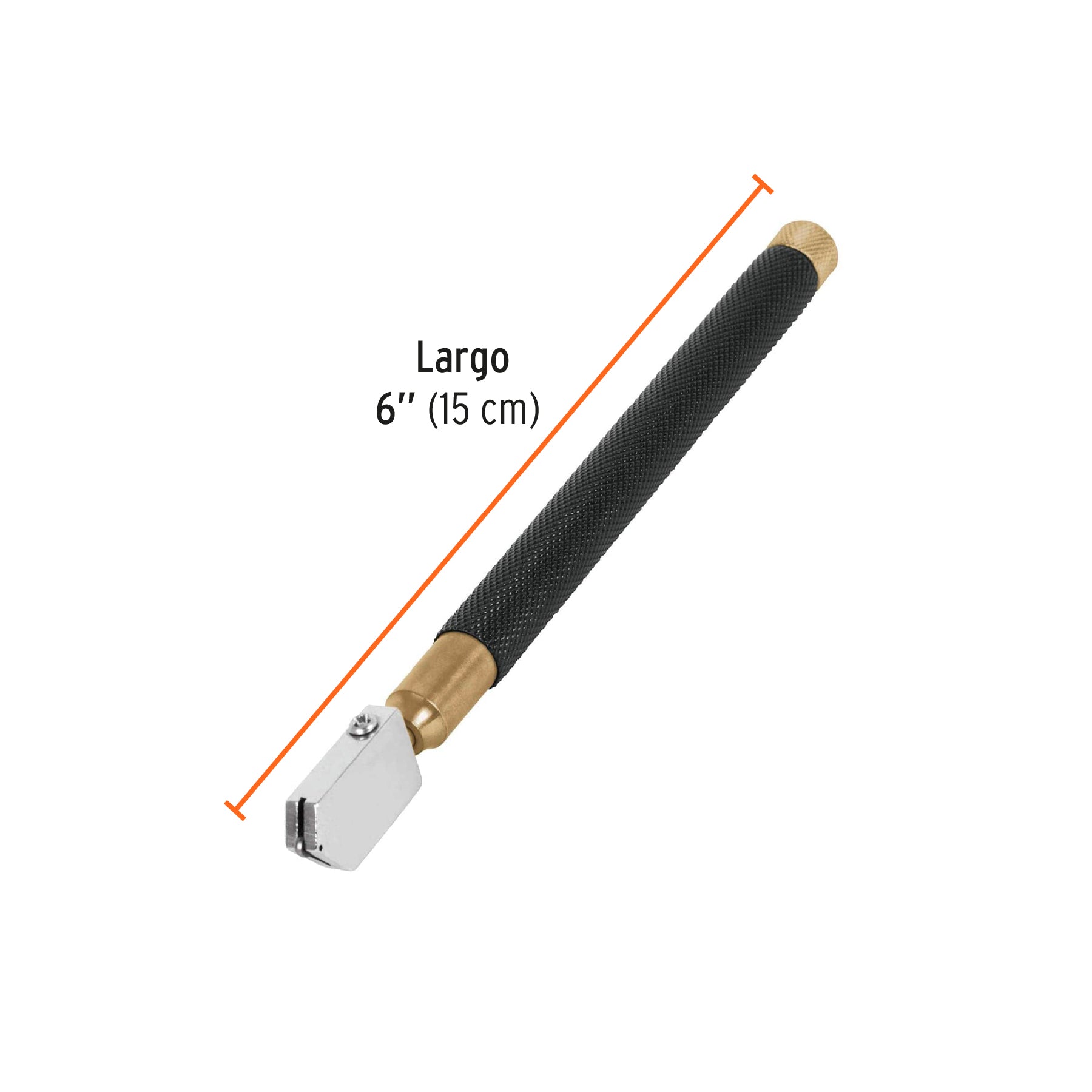 Cortador de vidrio 5" Truper Expert con depósito de aceite