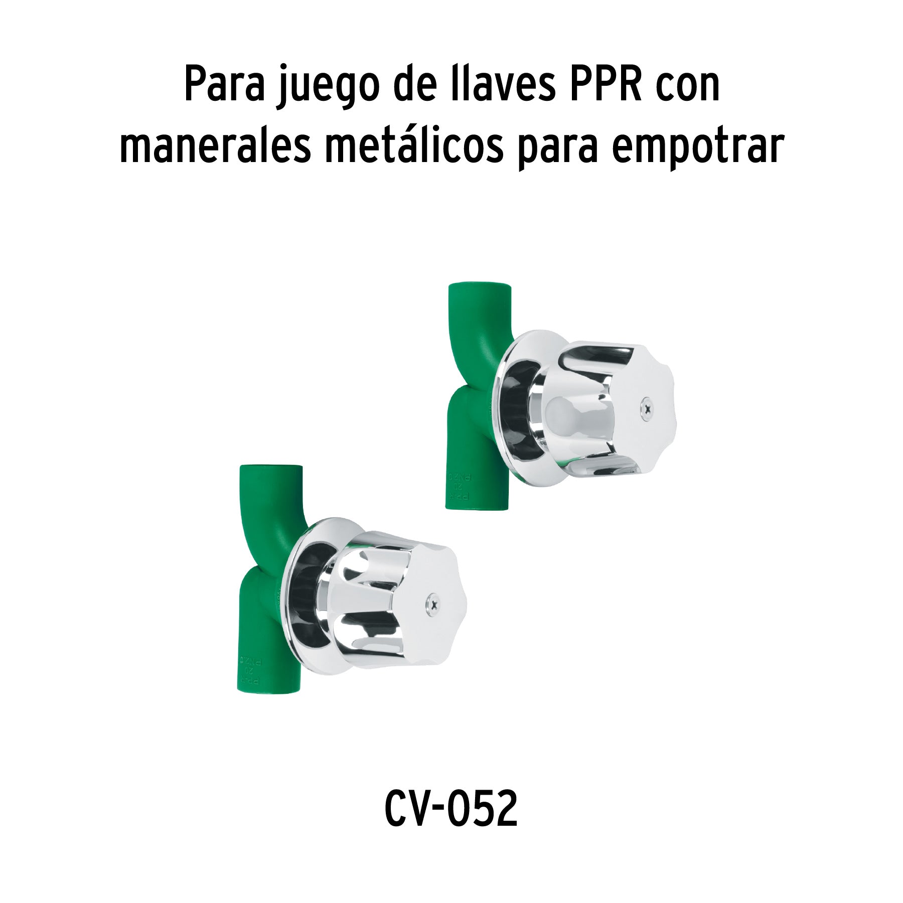 Cartucho cerámico para llaves de empotrar de PPR