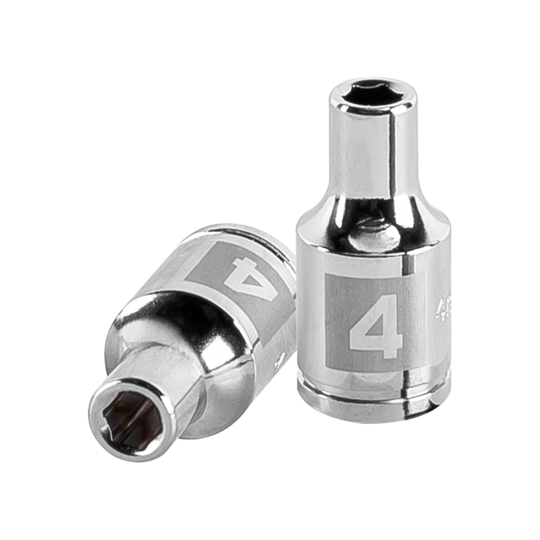 Dado de 6 puntas, cuadro 1/4" de 4mm