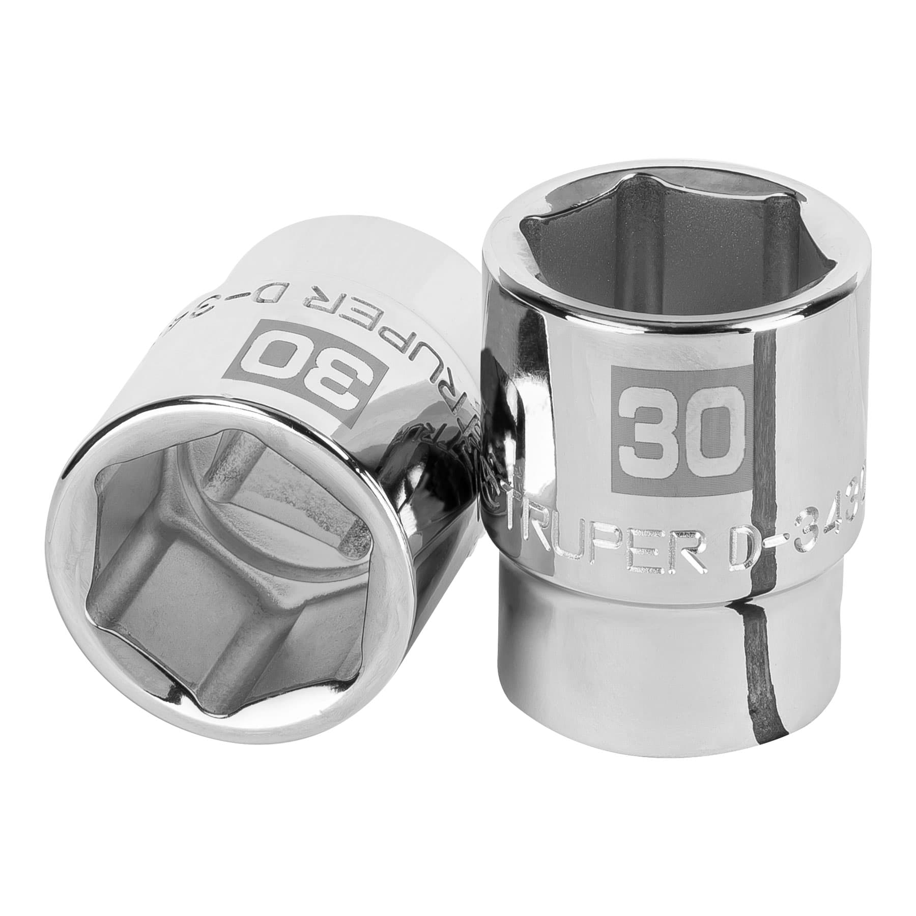 Dado de 6 puntas, cuadro 3/4" de 30mm