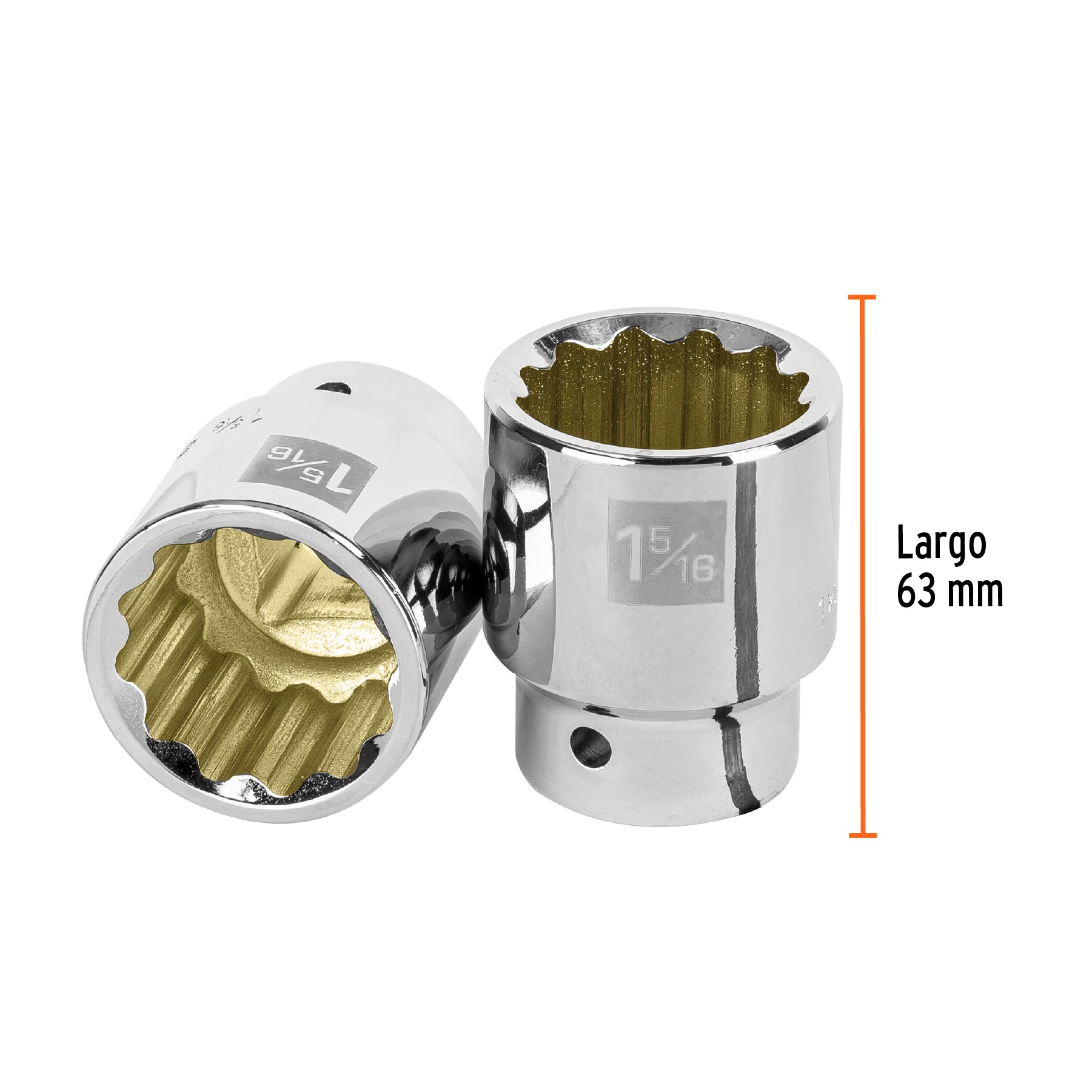 Dado de 12 puntas, cuadro 3/4" de 1-5/16"