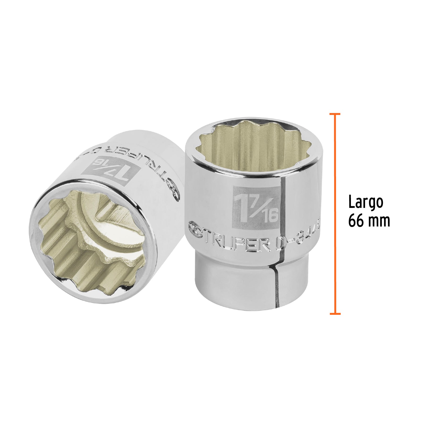 Dado de 12 puntas, cuadro 3/4" de 1-7/16"