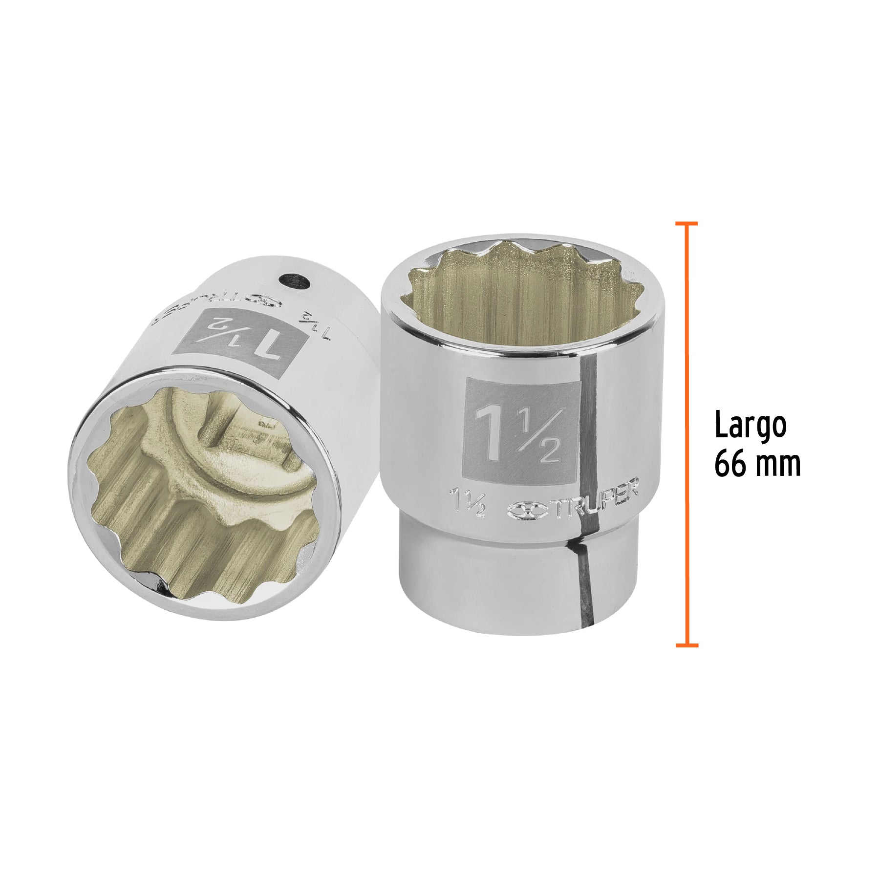 Dado de 12 puntas, cuadro 3/4" de 1-1/2"