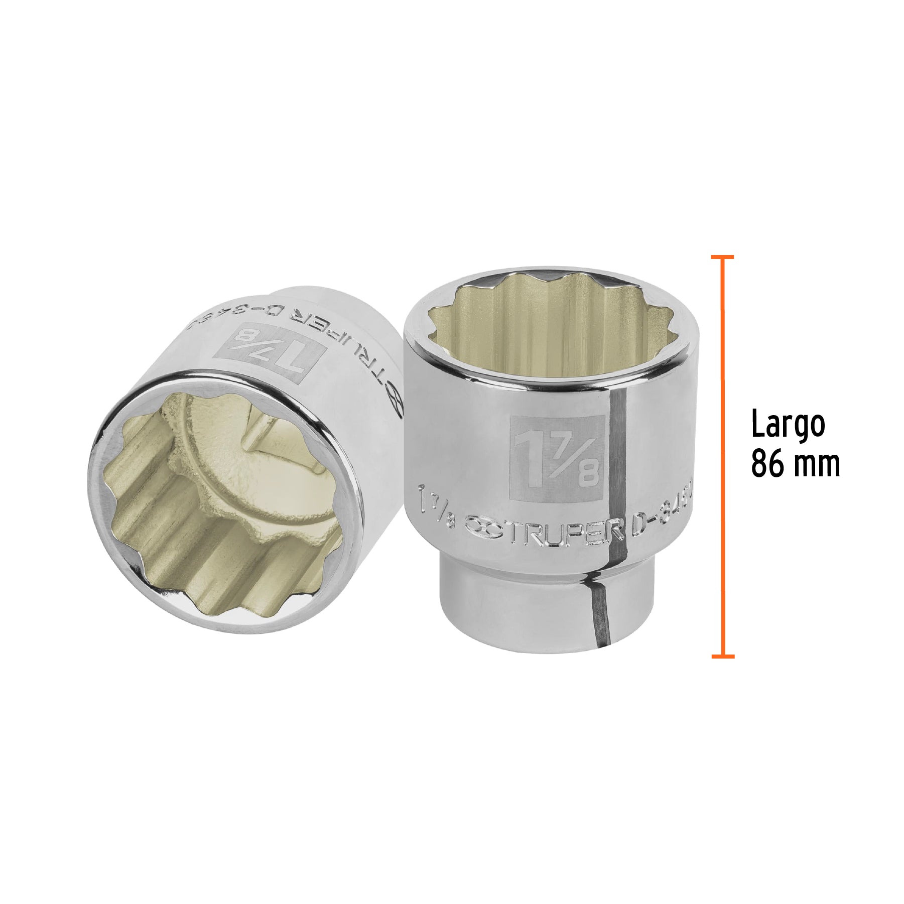 Dado de 12 puntas, cuadro 3/4" de 1-7/8"