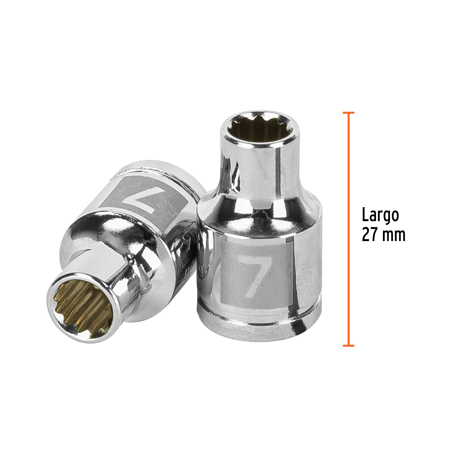 Dado de 12 puntas, cuadro 3/8" de 7mm