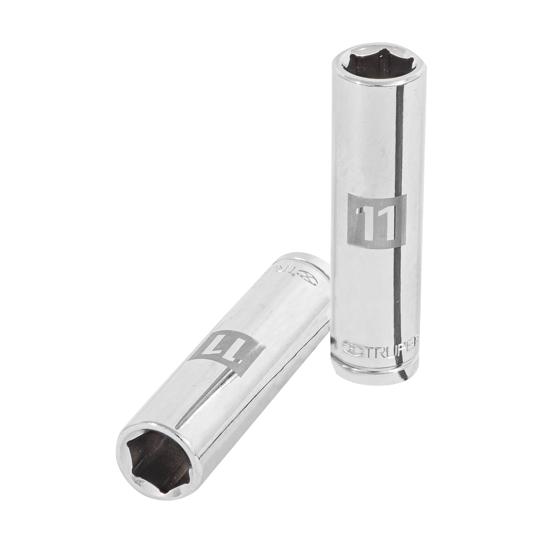 Dado de 6 puntas, largo, cuadro 3/8" de 11mm