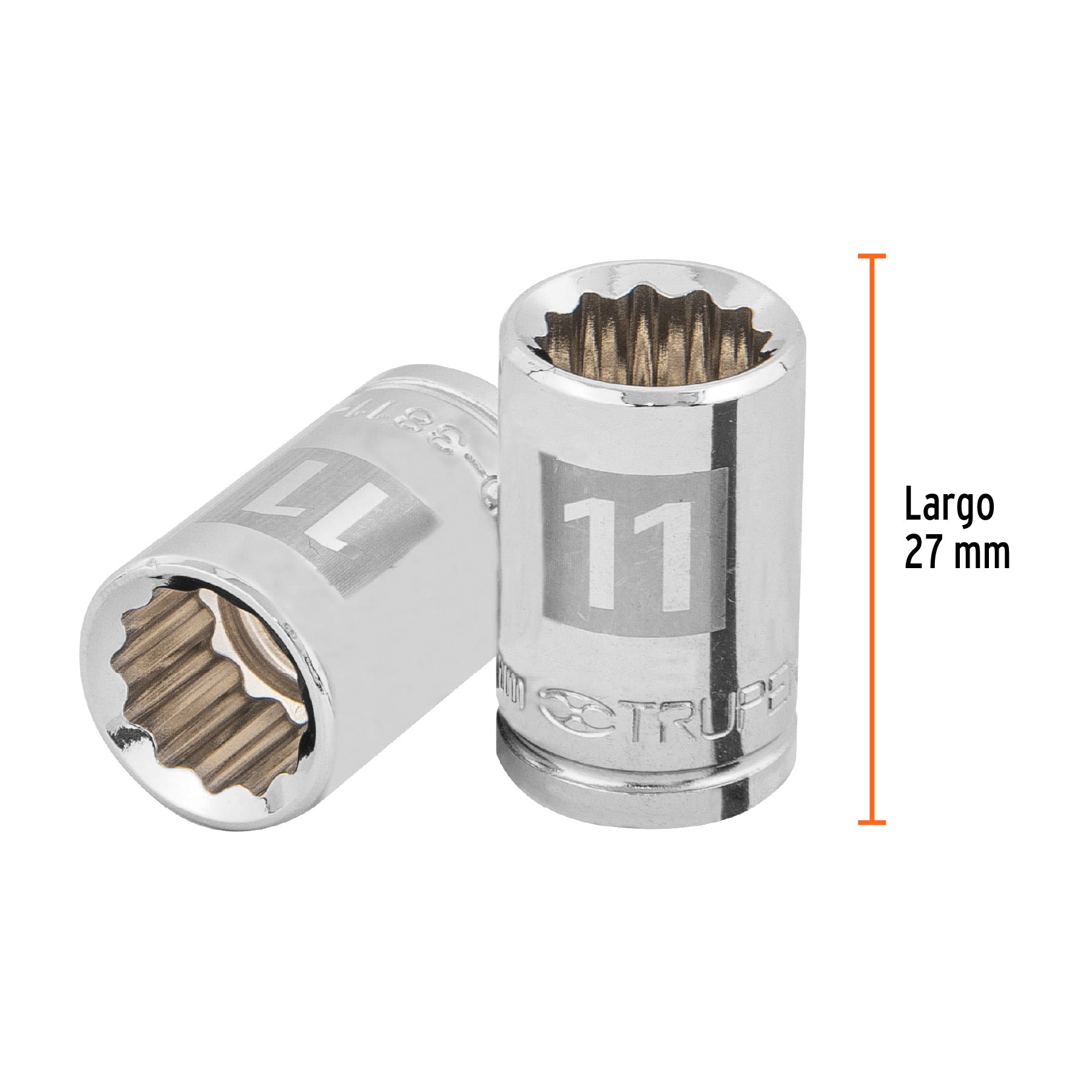 Dado de 12 puntas, cuadro 3/8" de 11mm