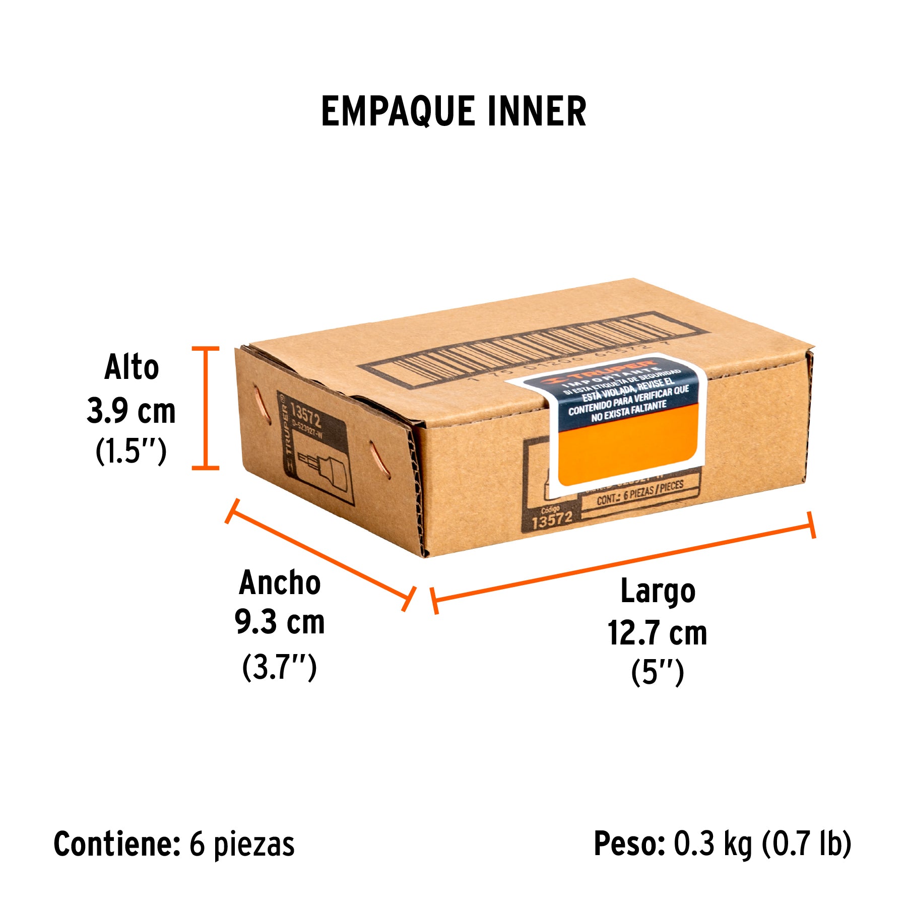 Dados punta torx, cuadro 3/8", t-27