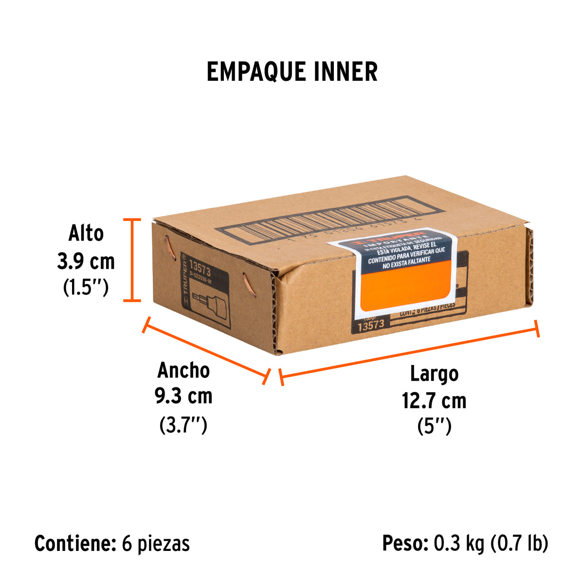 Dados punta torx, cuadro 3/8", t-30