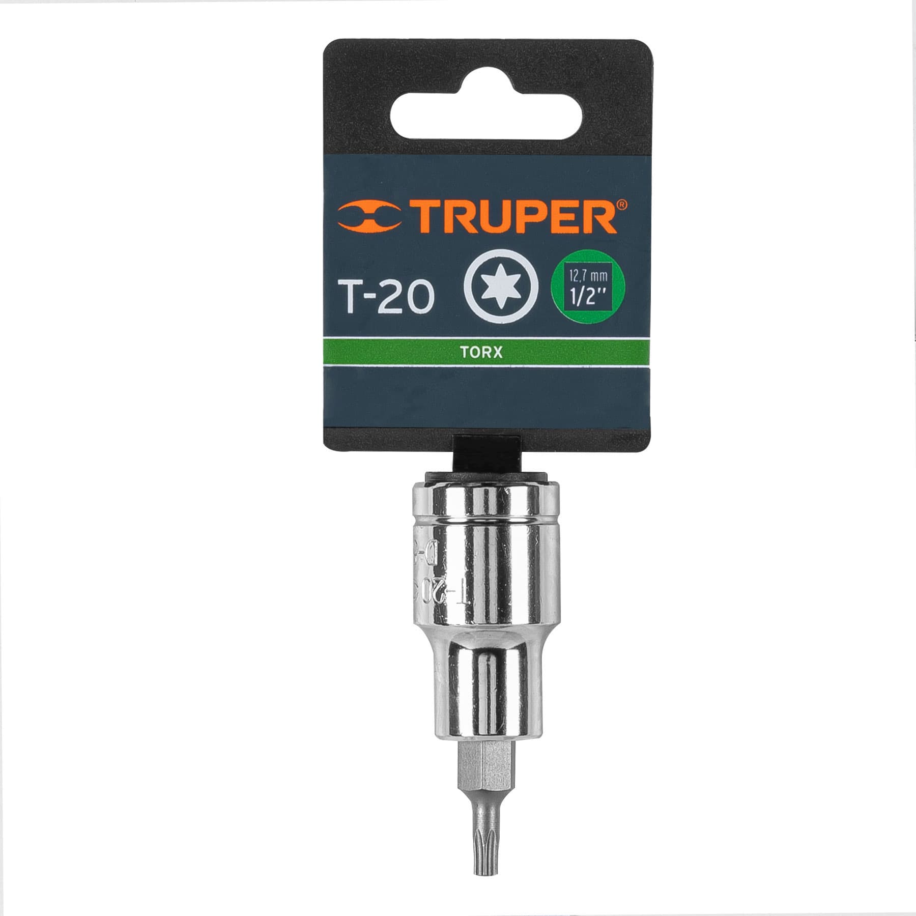 Dado punta torx, cuadro 1/2", t-20