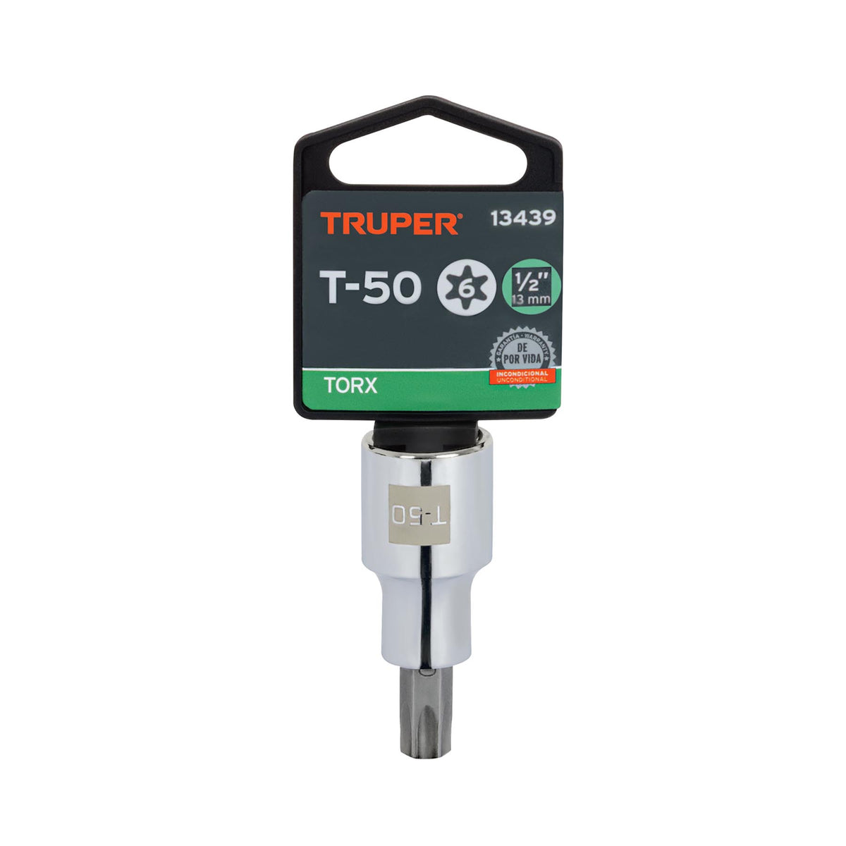 Dado punta torx, cuadro 1/2", t-50
