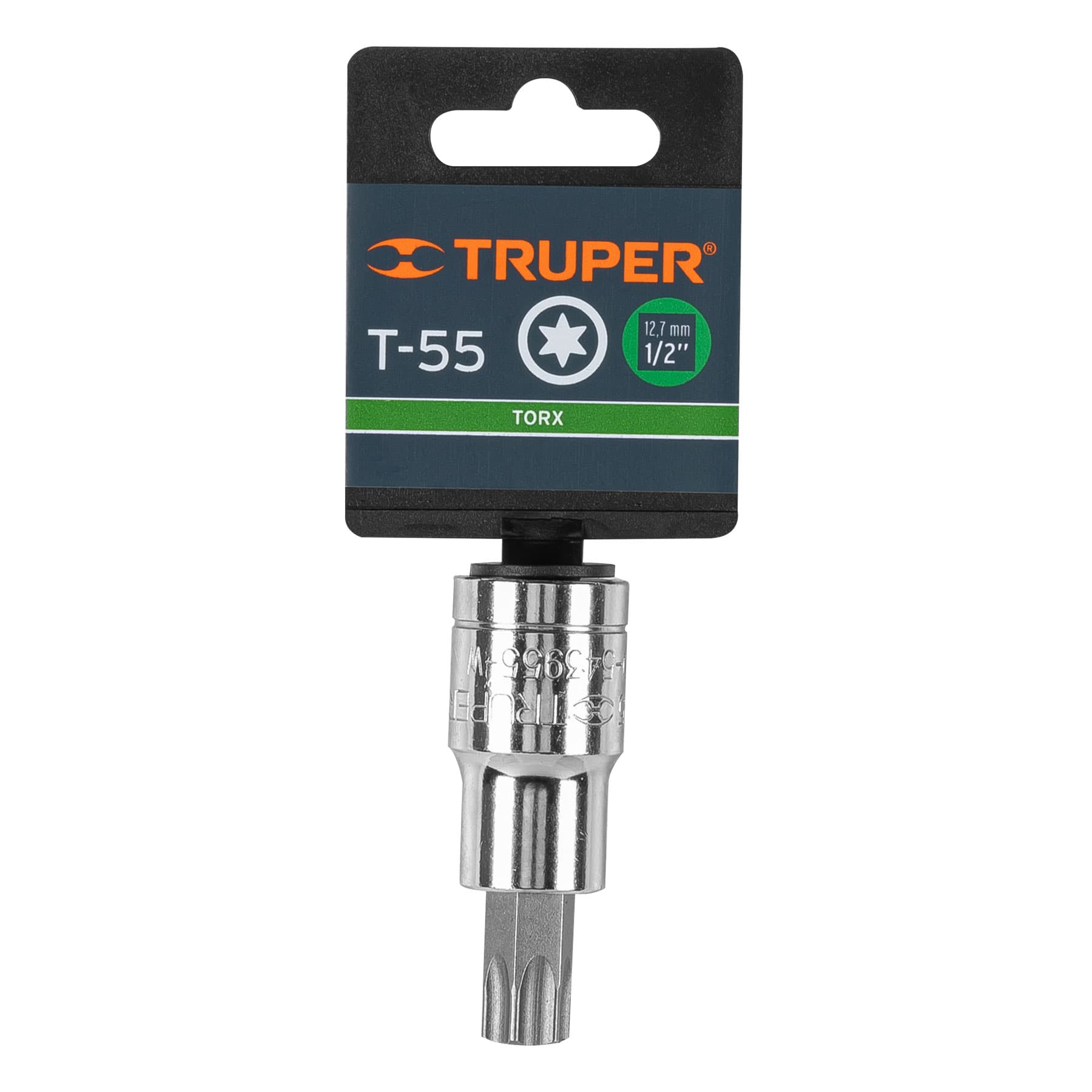 Dado punta torx, cuadro 1/2", t-55
