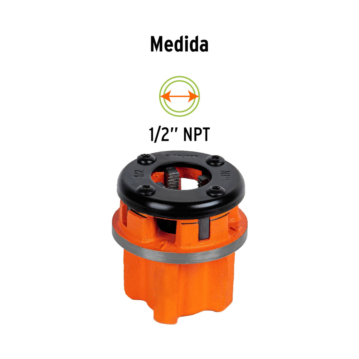 Dado de 1/2" para tarrajas