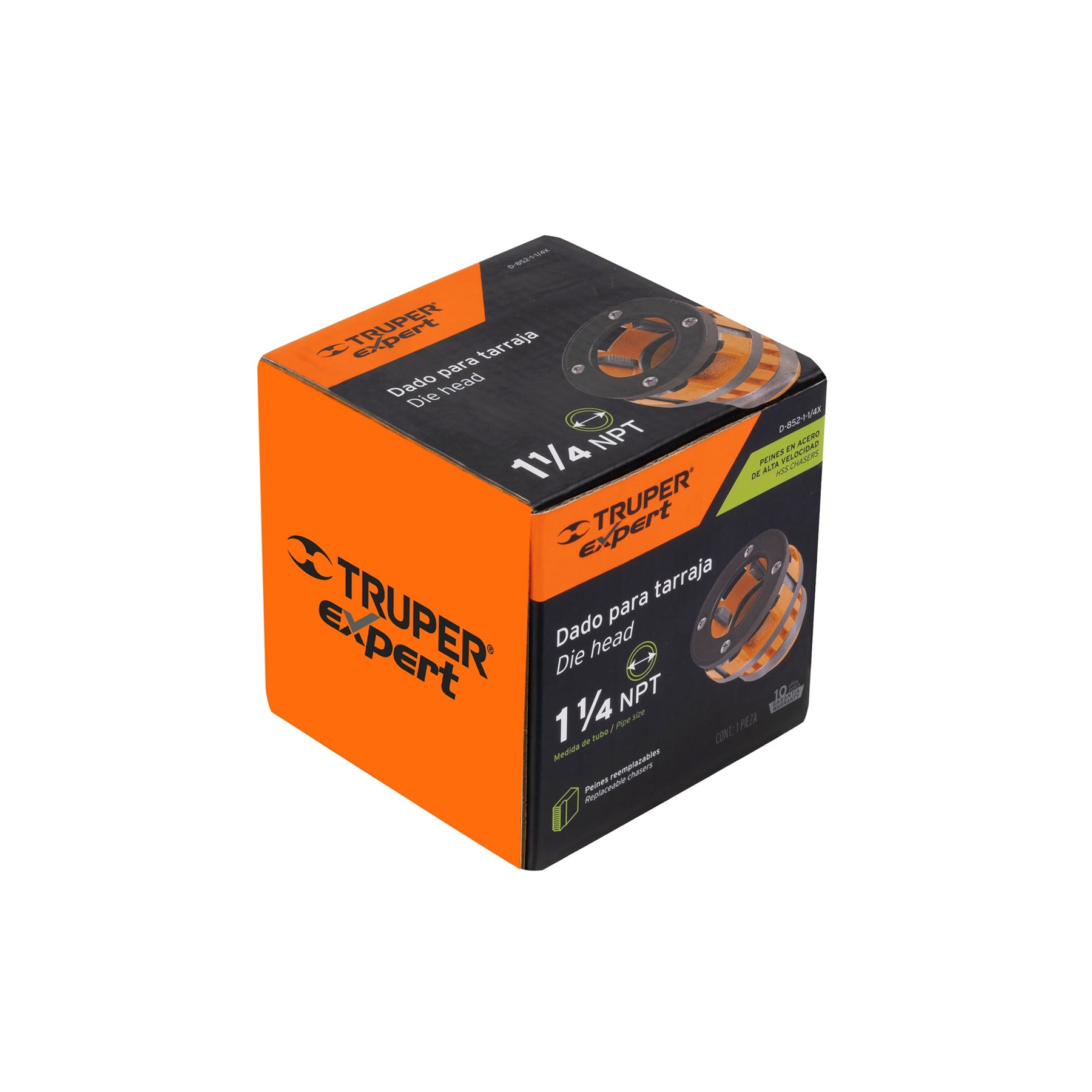 Dado de 1-1/4" para tarrajas T-852X, TRUPER EXPERT