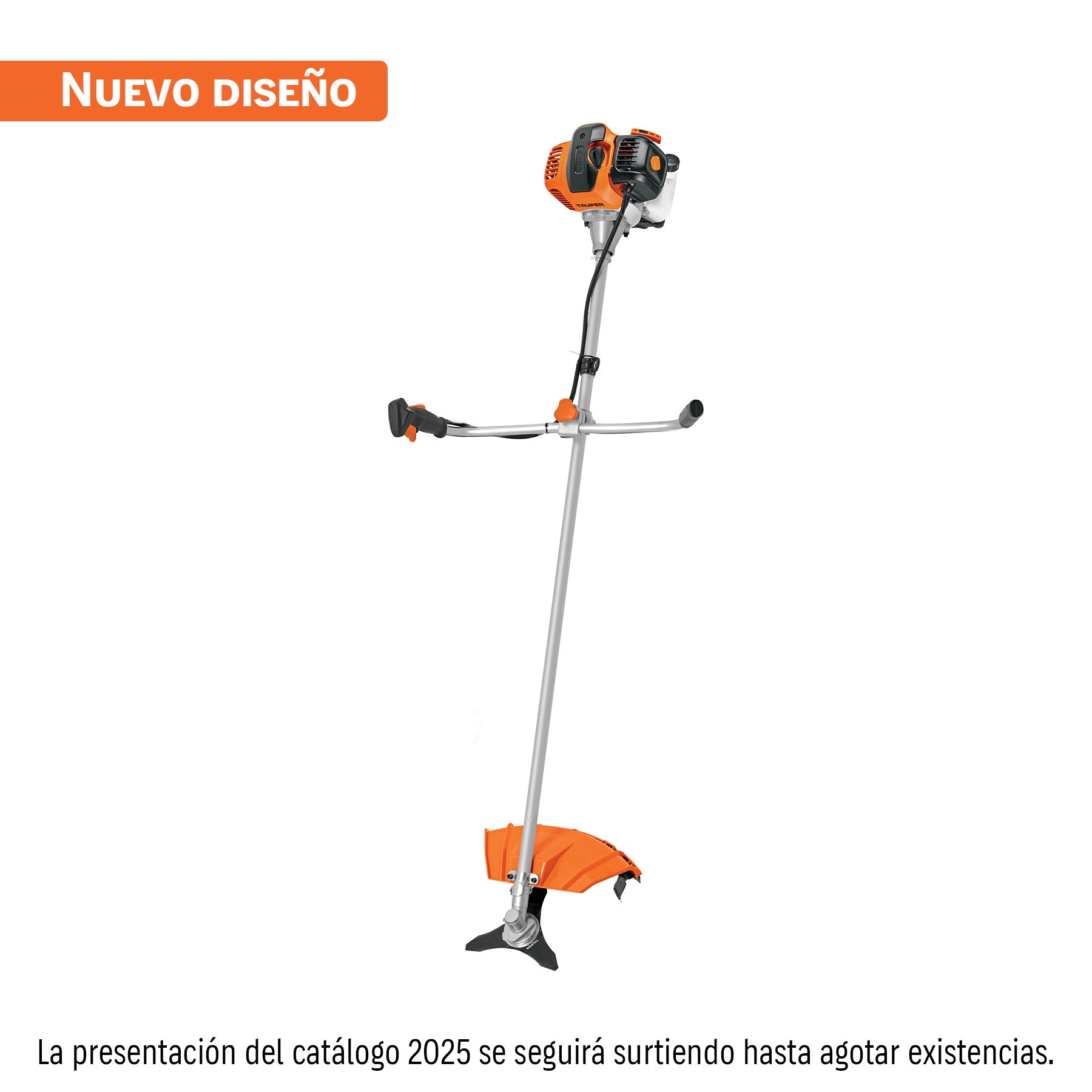 Desmalezadora a gasolina, mango tipo "bici" 52 cc