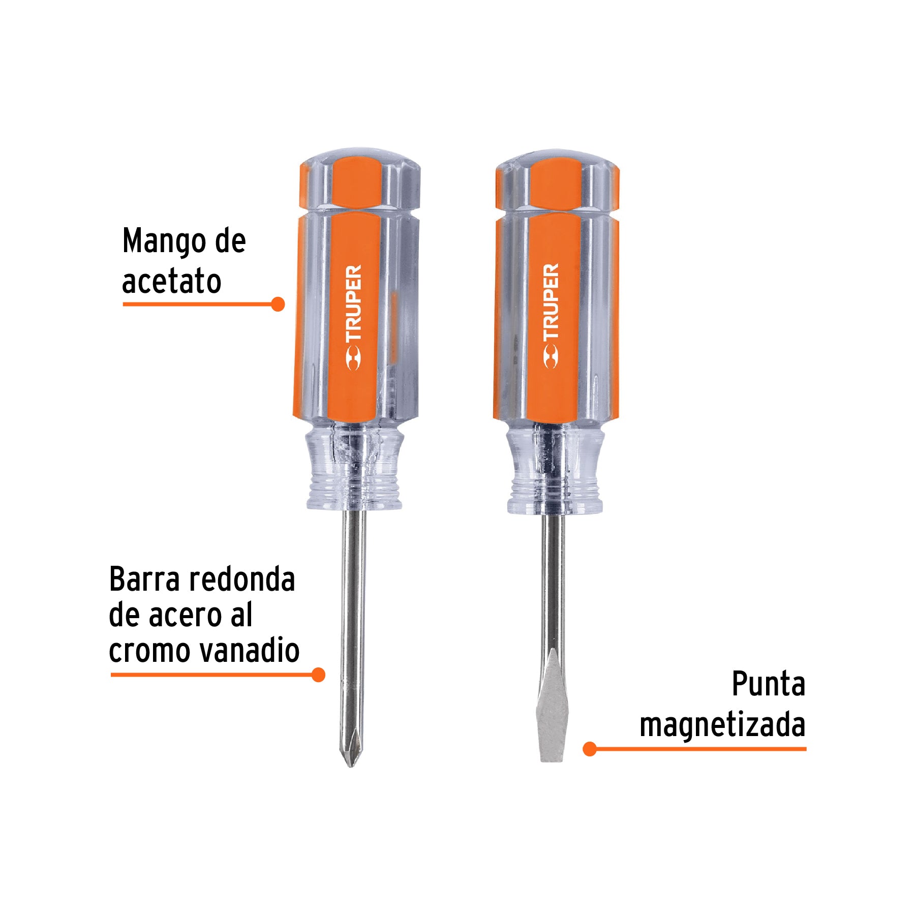 Desarmadores mini, 2 piezas