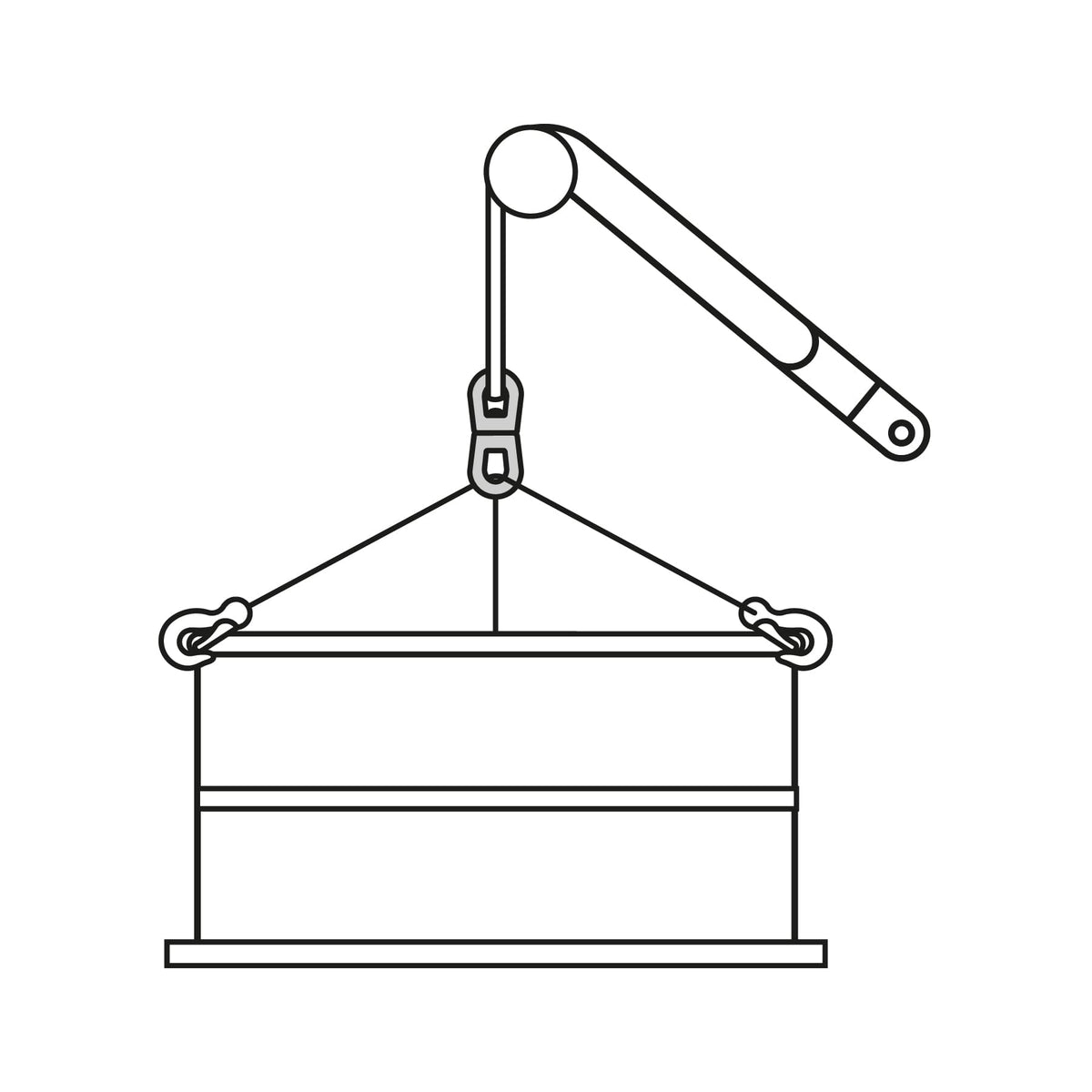 Destorcedor forjado de 1/4"
