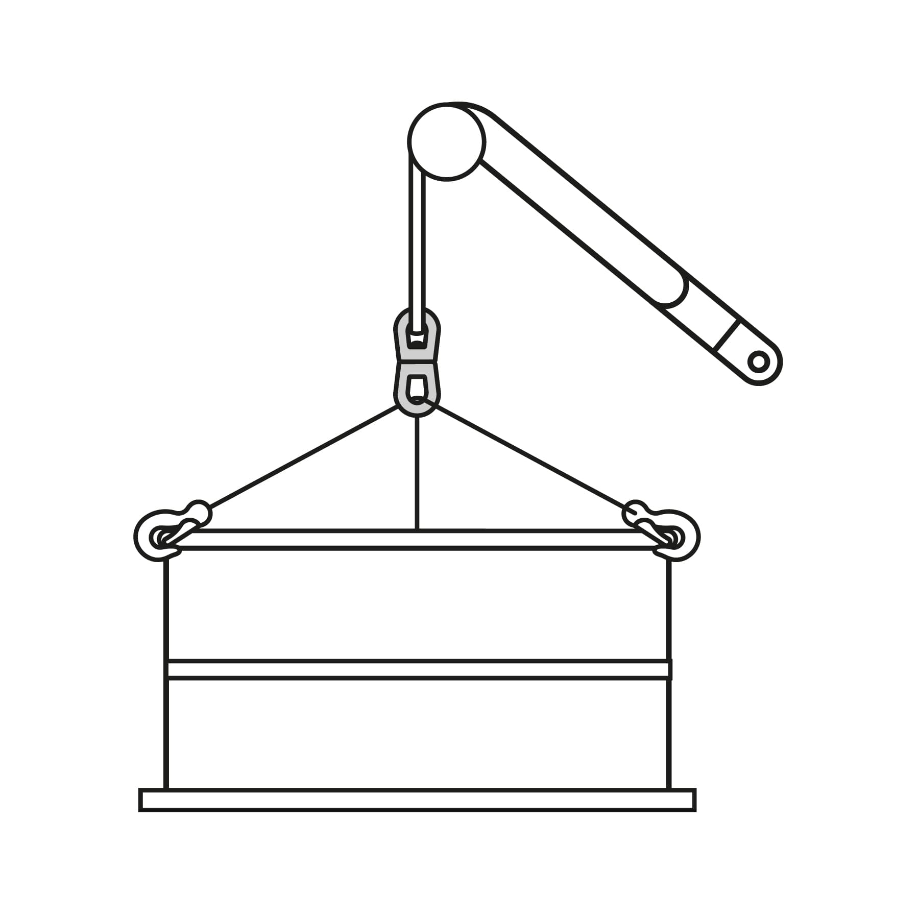 Destorcedor forjado de 3/16"