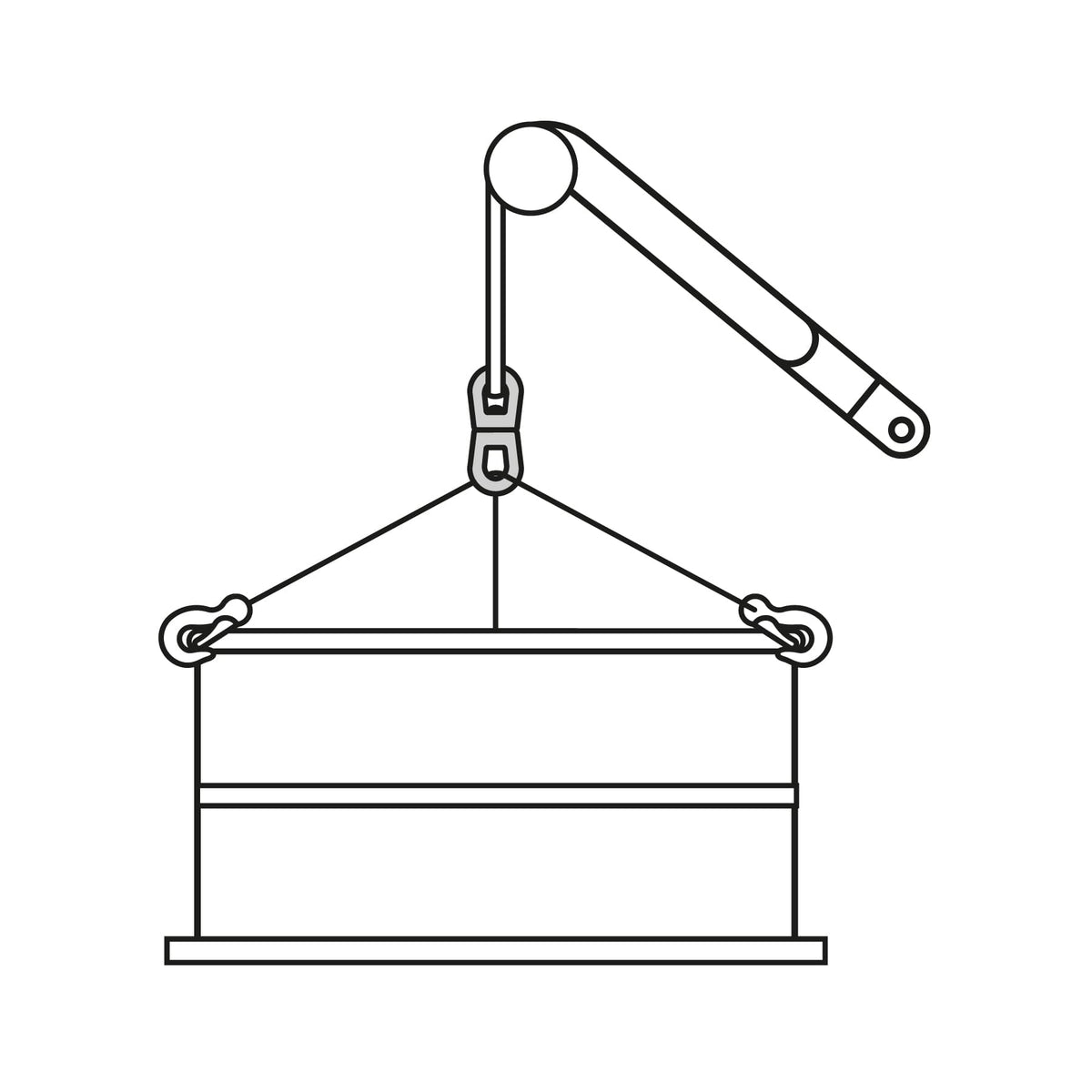 Destorcedor forjado de 3/16"