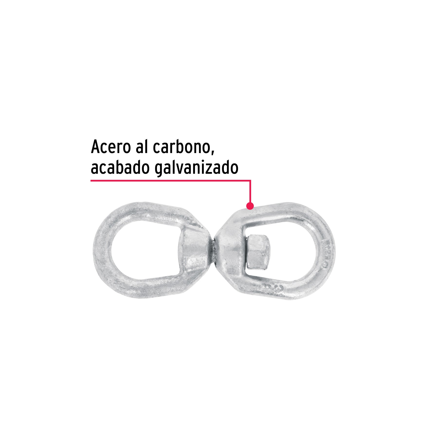 Destorcedor forjado de 3/8"