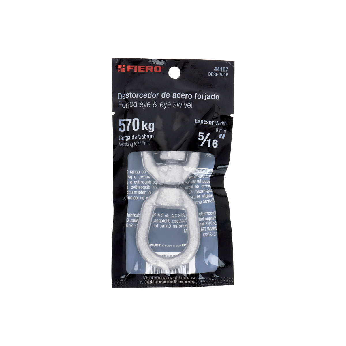 Destorcedor forjado de 5/16"