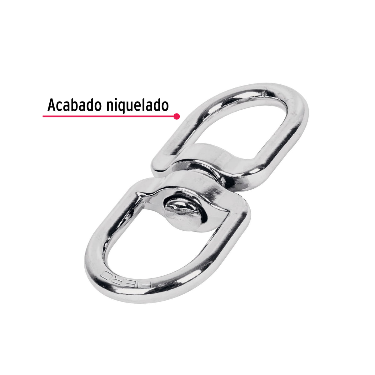 Destorcedor de zinc, para cable de 5/16"