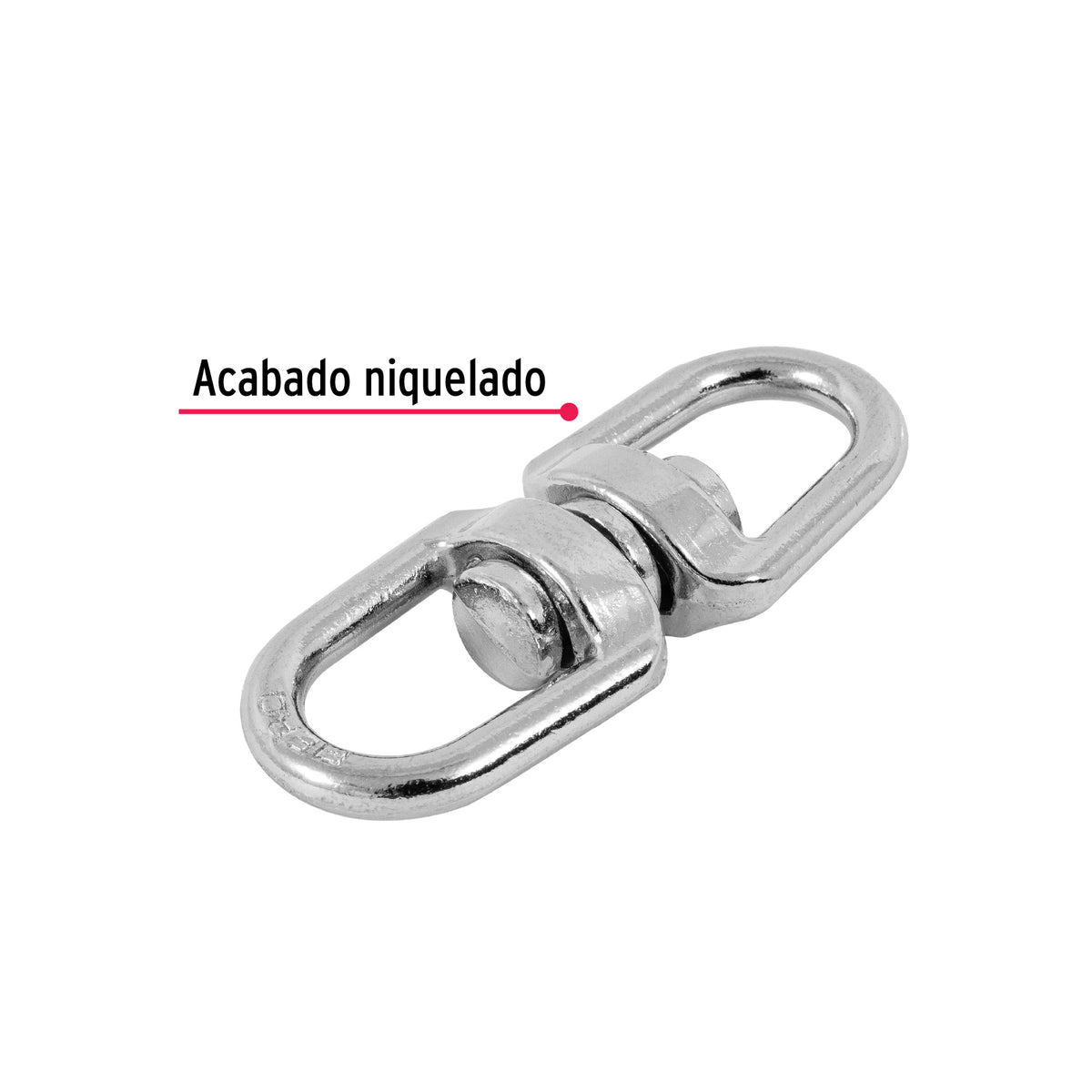 Destorcedor de zinc, para cable de 5/32"