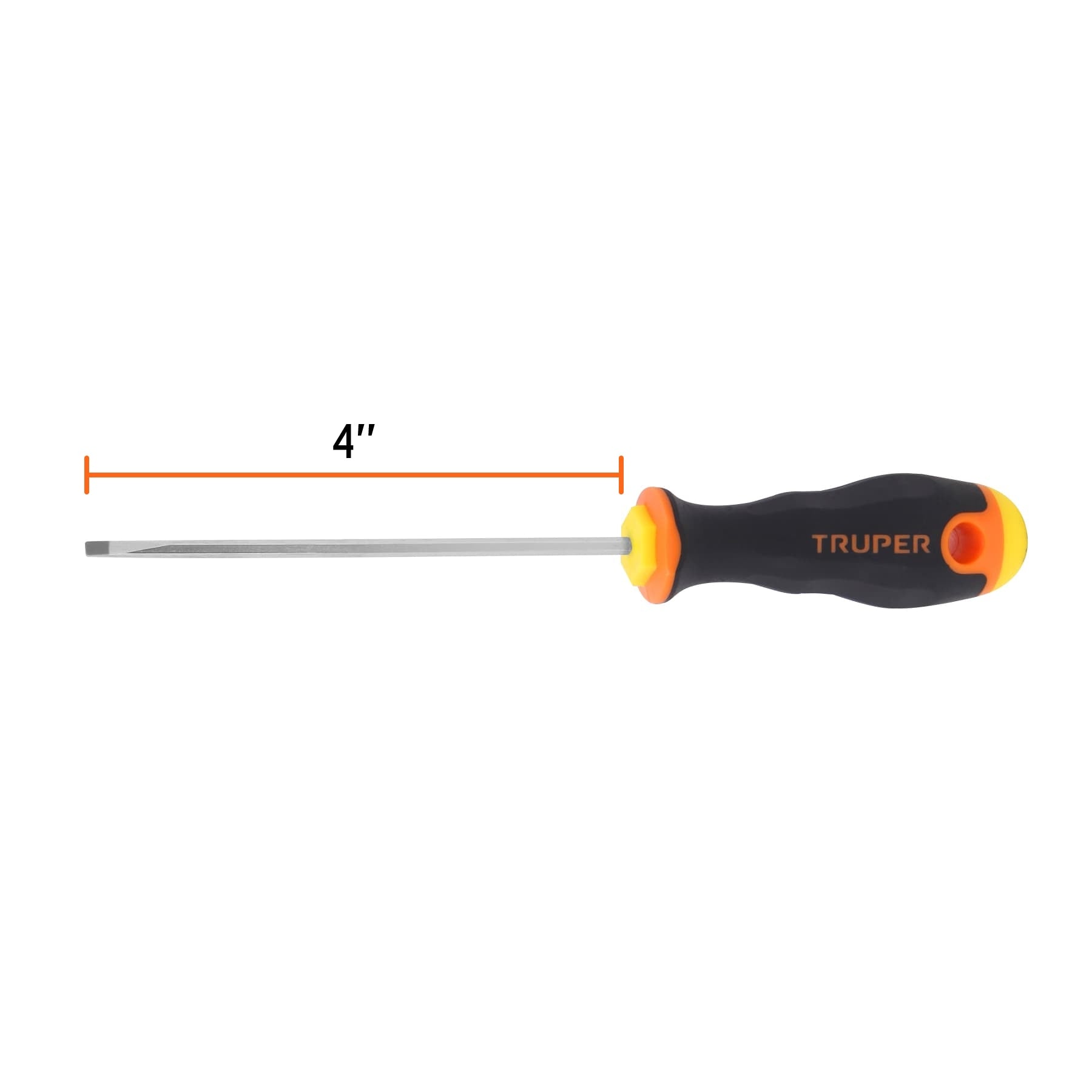 Desarmador cabinet 1/8x4" mango comfort grip