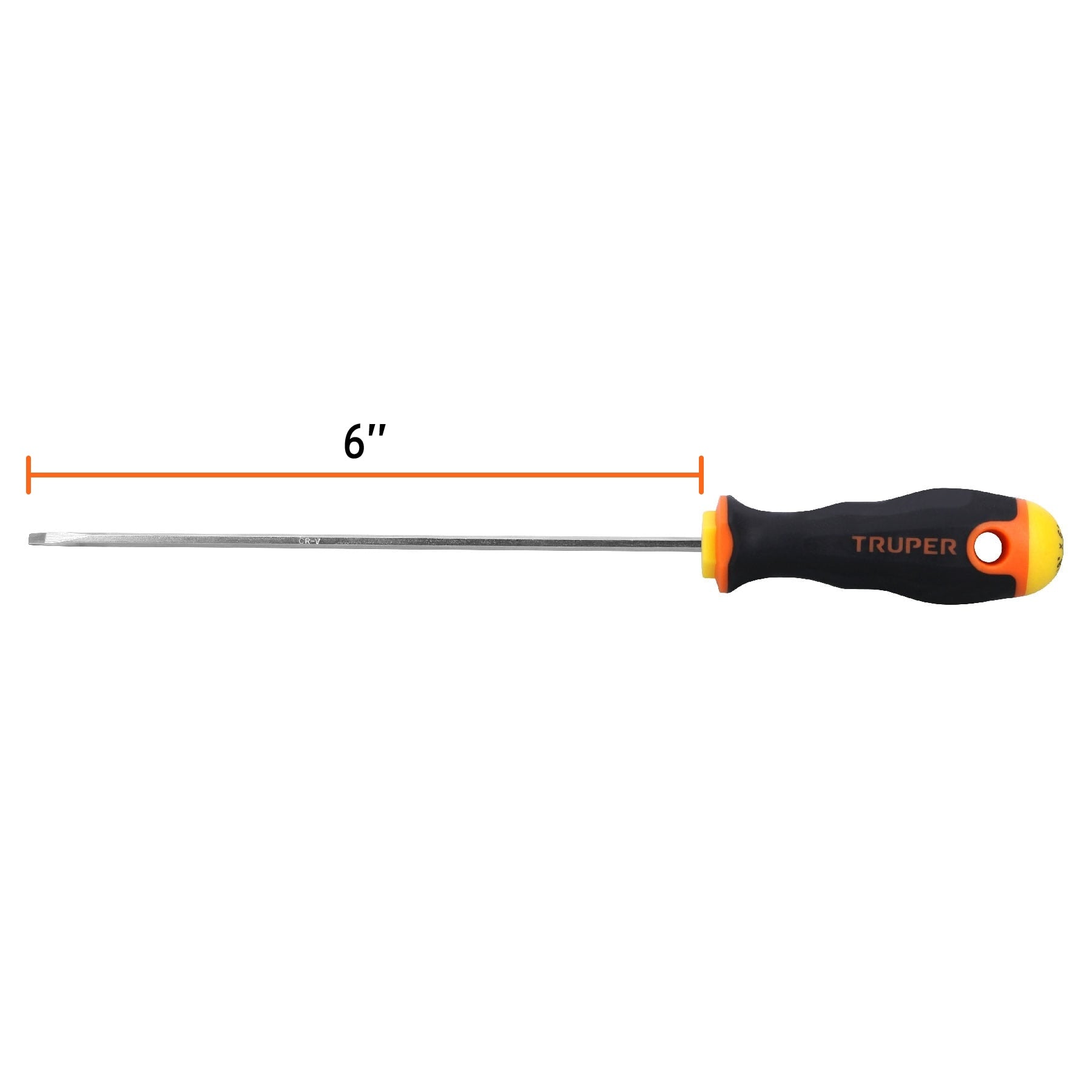 Desarmador cabinet 1/8x6" mango comfort grip
