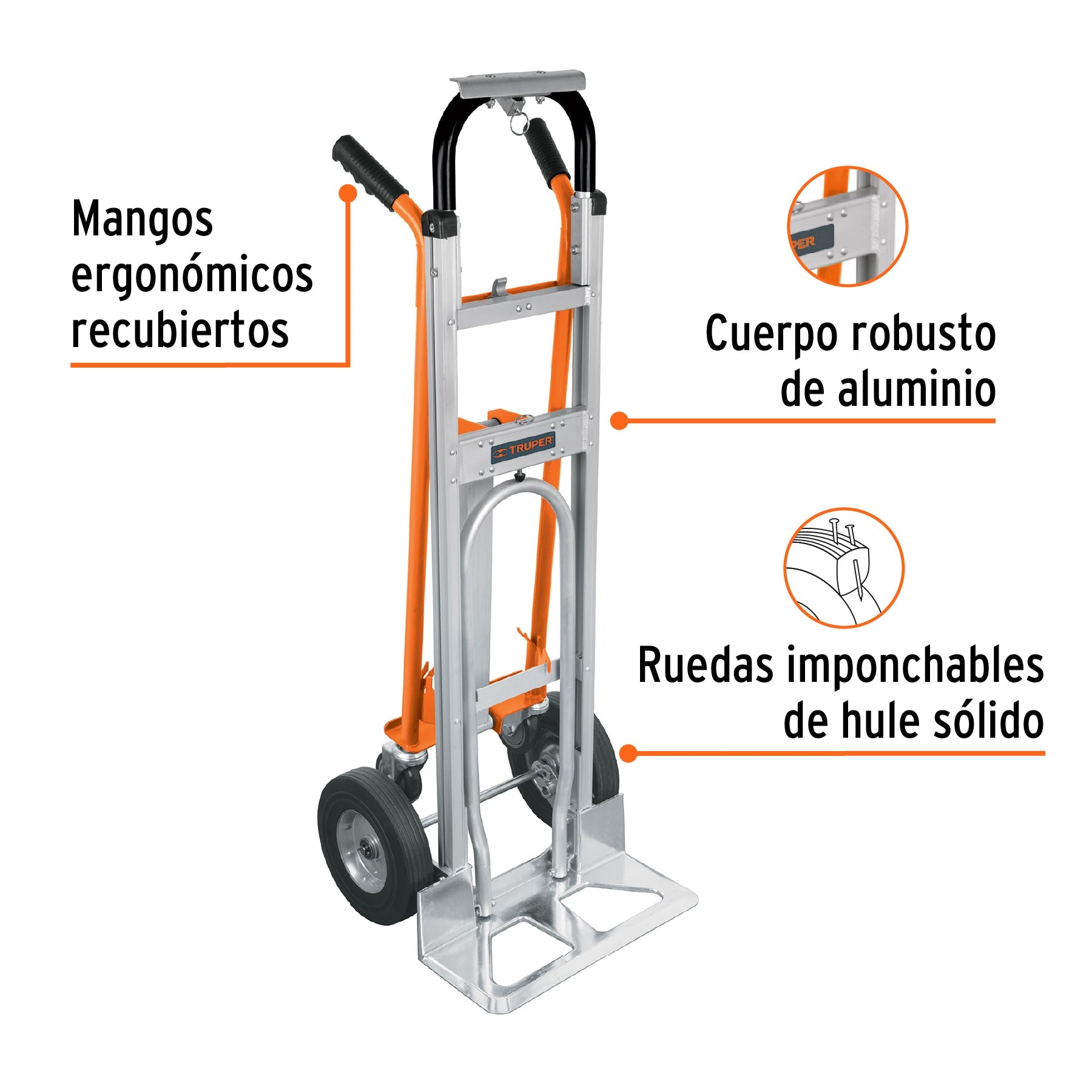 Diablo convertible de aluminio 3 en 1