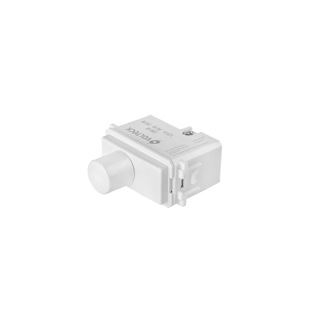 Dimmer giratorio, línea Italiana, color blanco