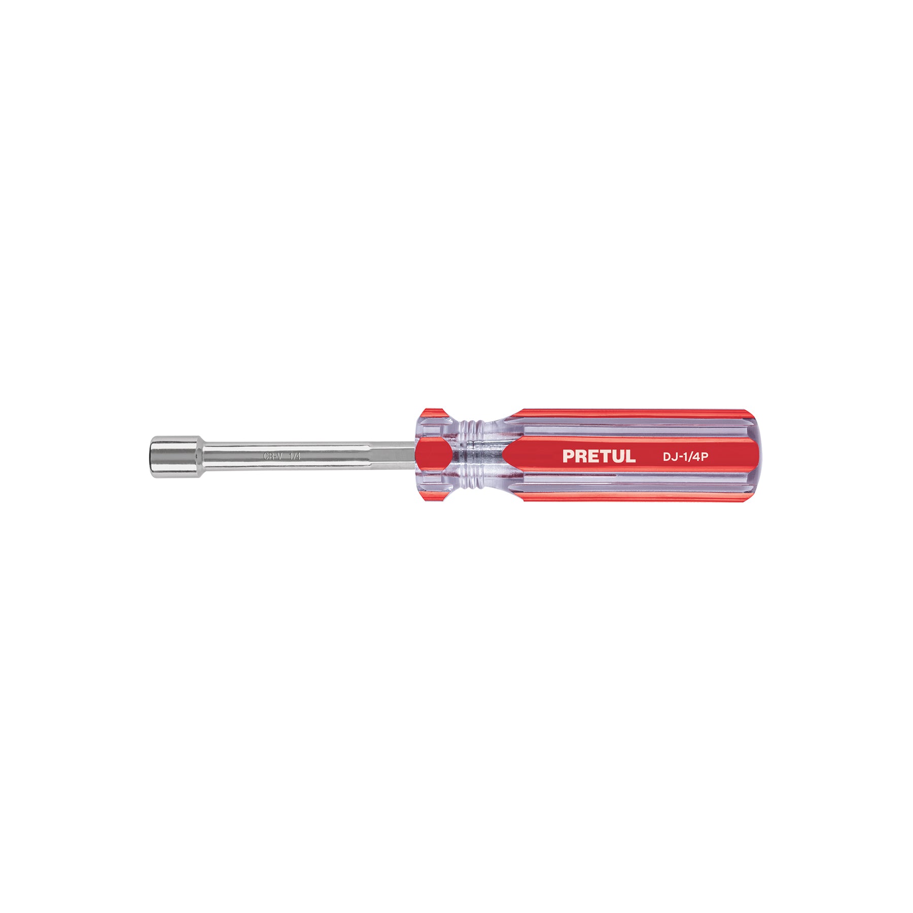 Desarmador de caja 1/4" mango de PVC Pretul
