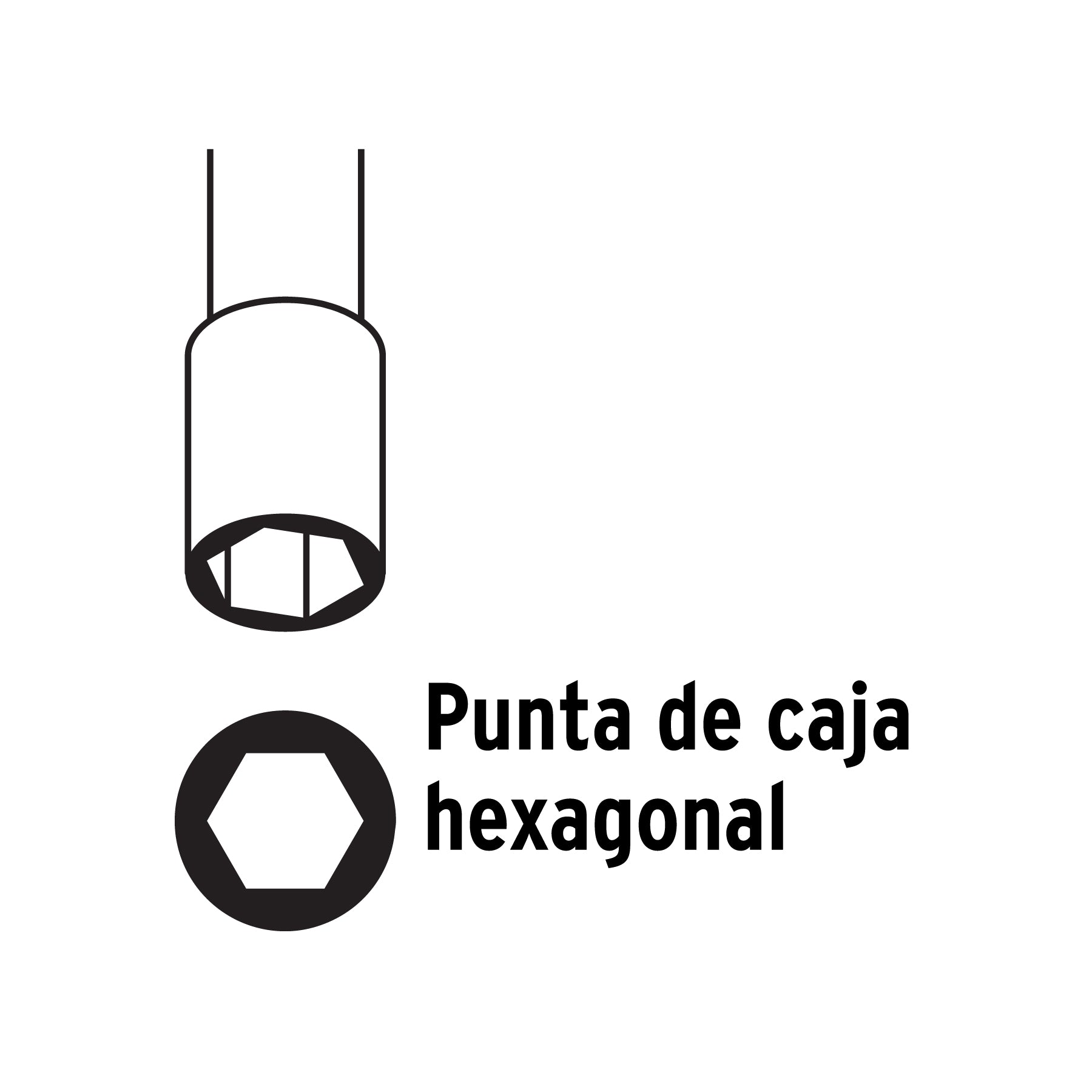 Desarmador de caja 5/16" mango de acetato