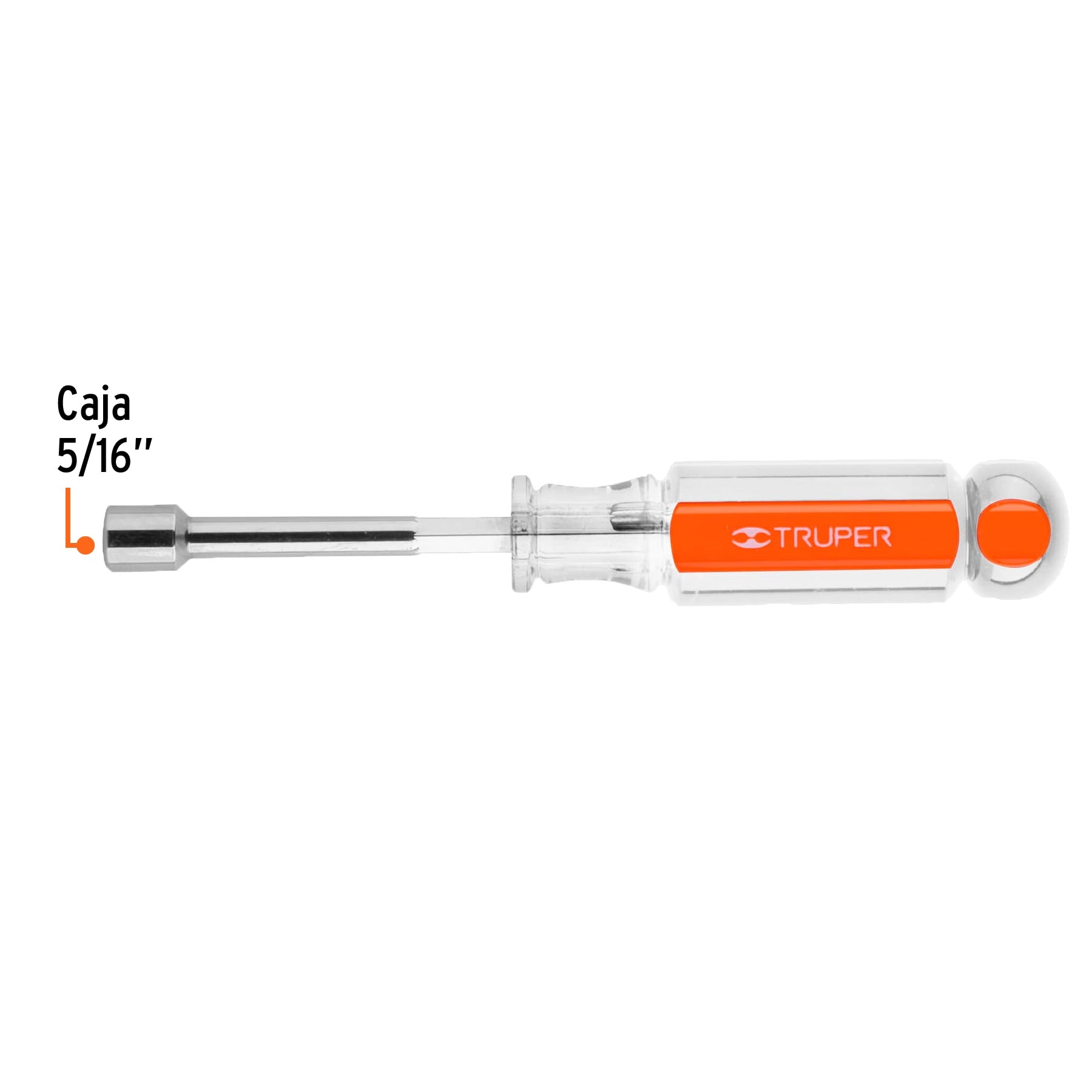 Desarmador de caja 5/16" mango de acetato