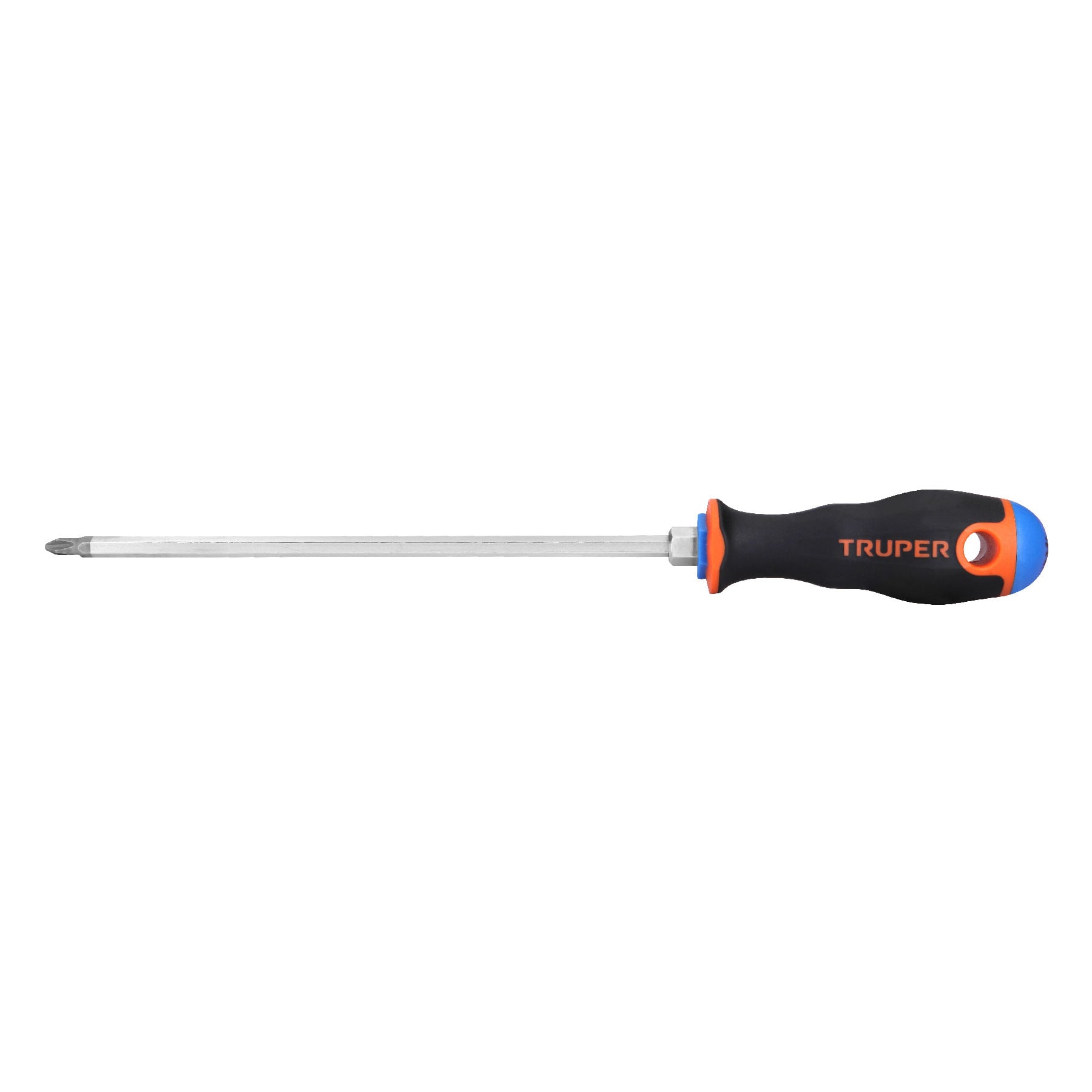 Desarmador punta phillips # 2, mango comfort grip, 8"