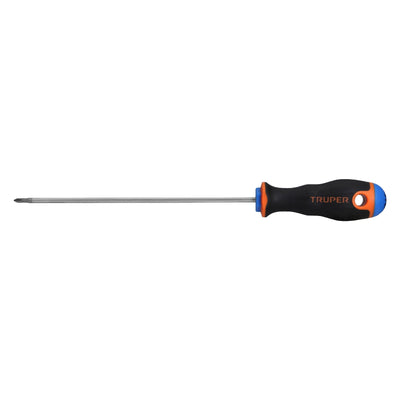Desarmador punta phillips # 0, mango comfort grip, 6"