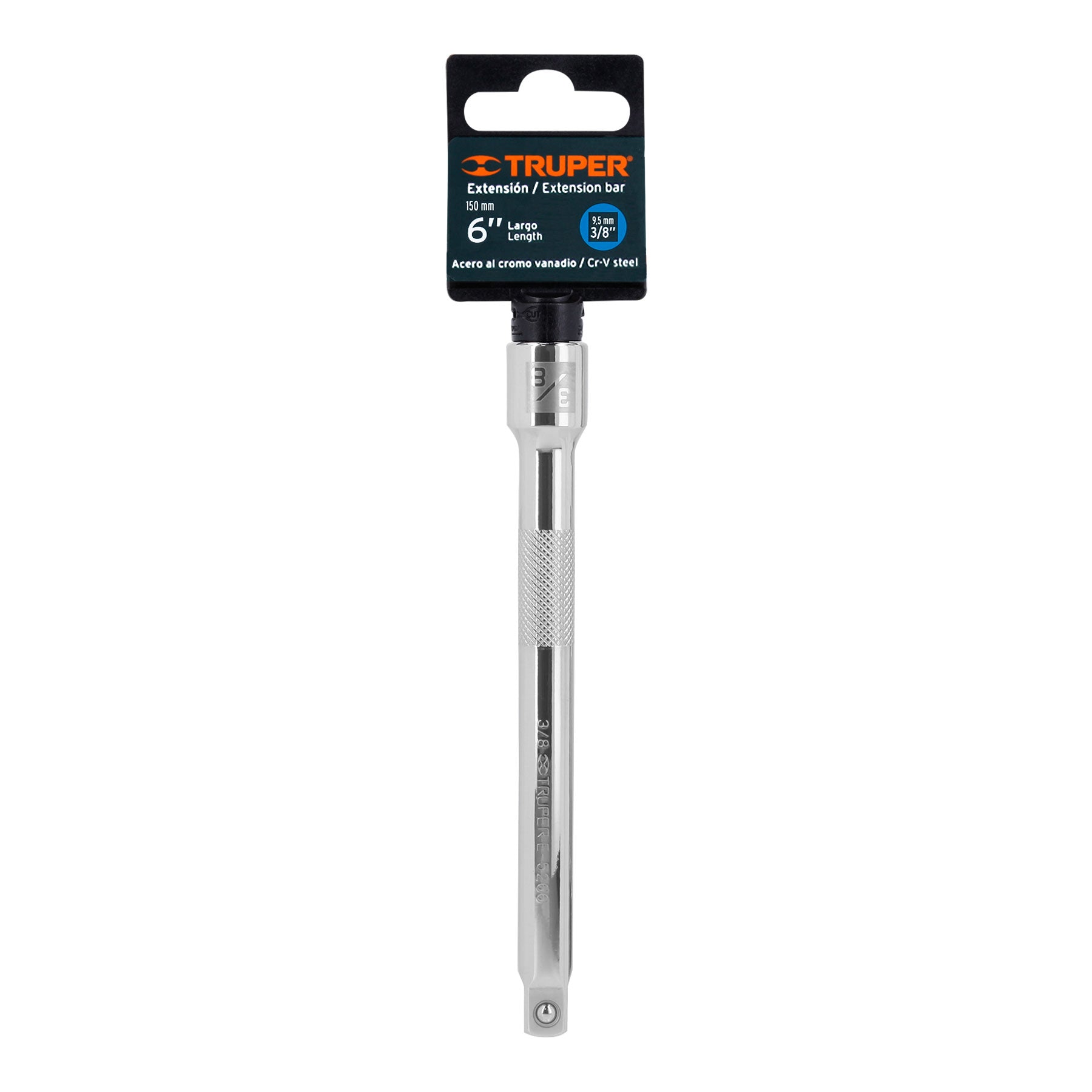 Extensión de 6" para matraca para dados cuadro 3/8"