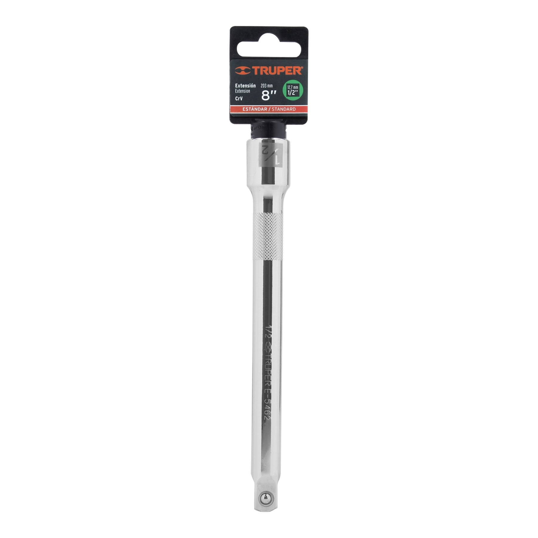 Extensión de 8" para matraca para dados cuadro 1/2"