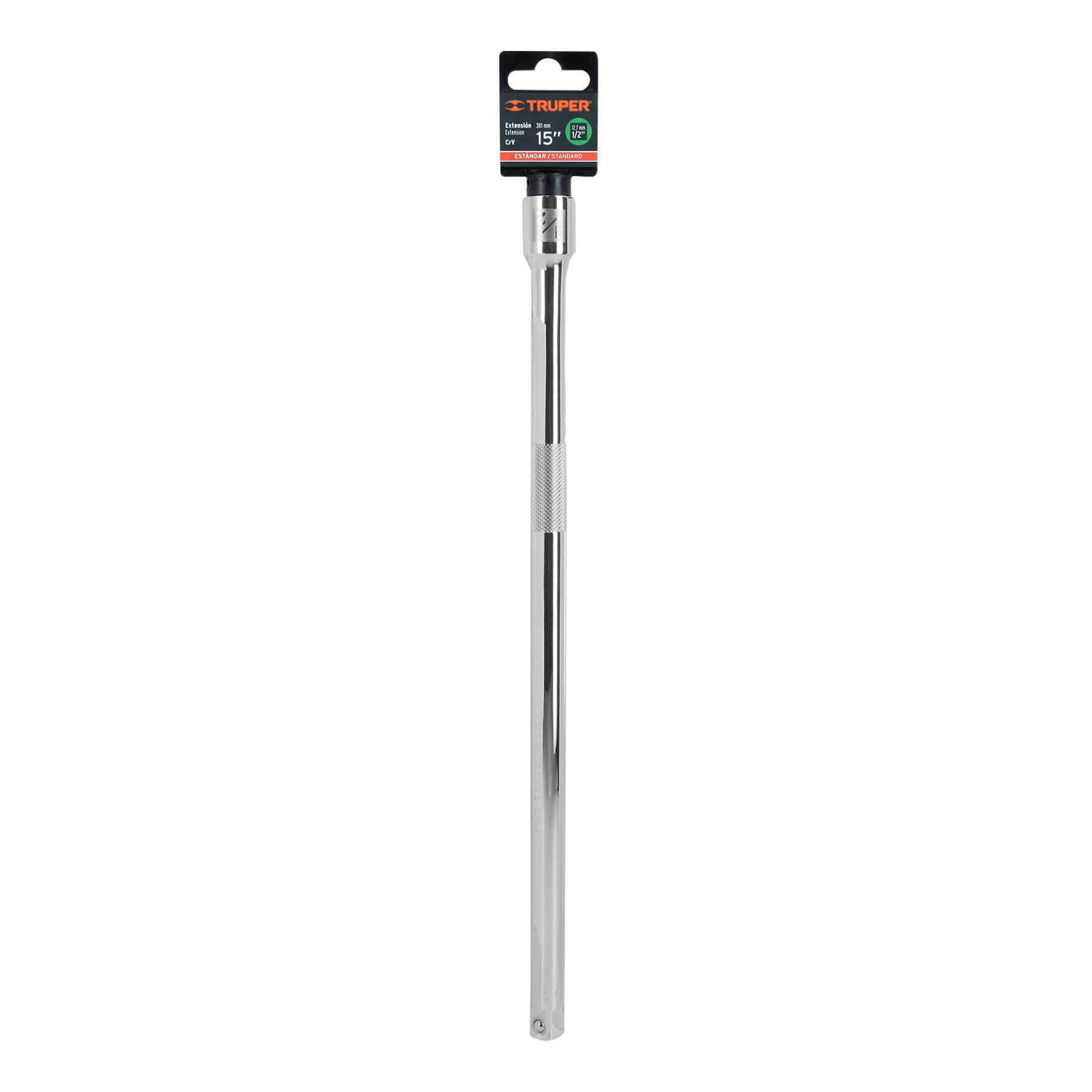 Extensión de 15" para matraca para dados cuadro 1/2"