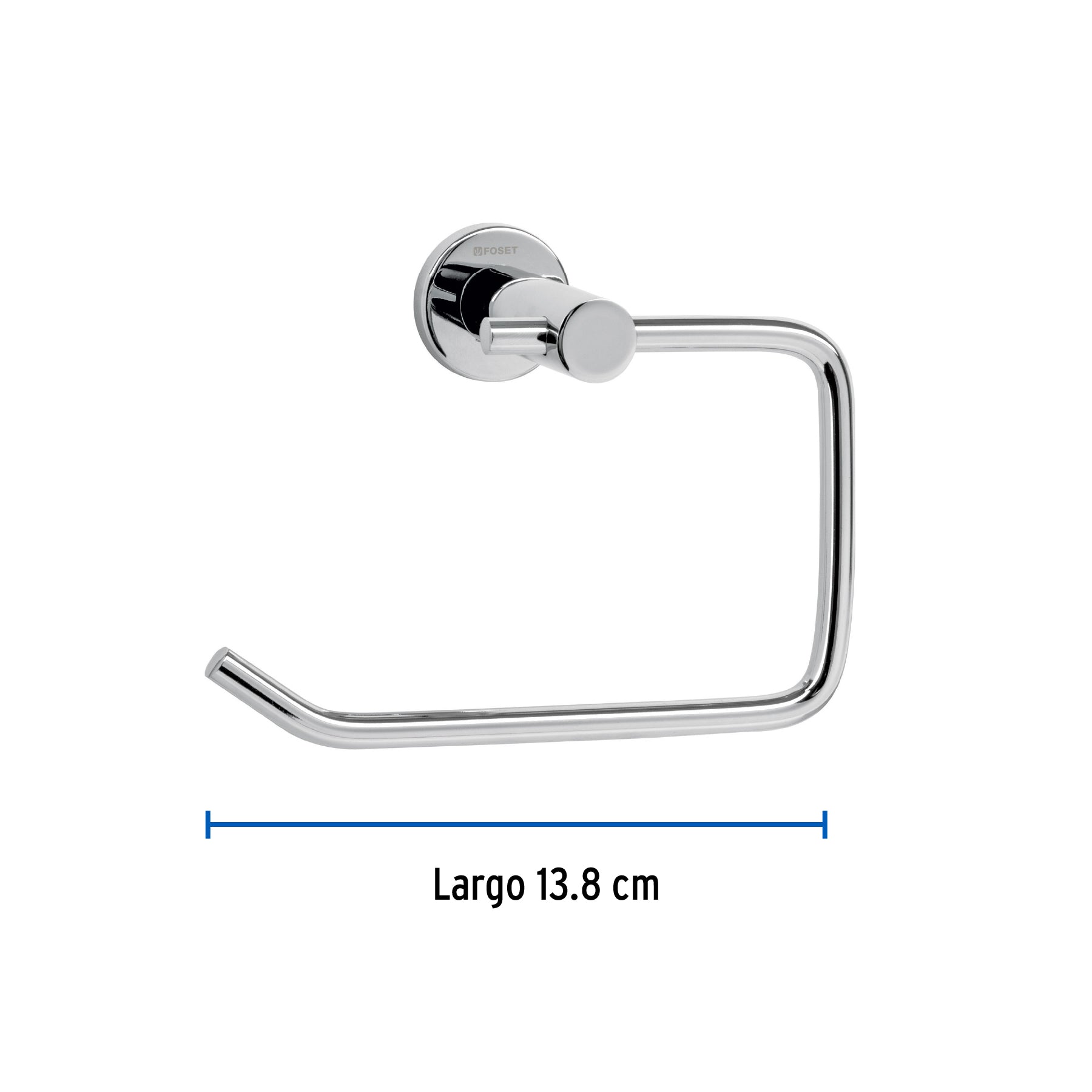 Portarollo, cromado, línea Element
