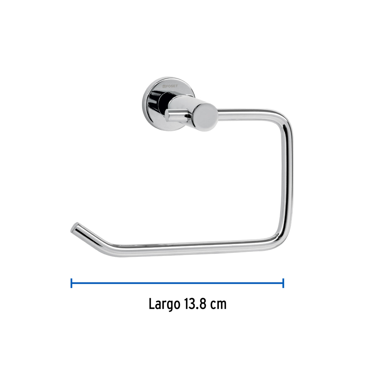 Portarollo, cromado, línea Element