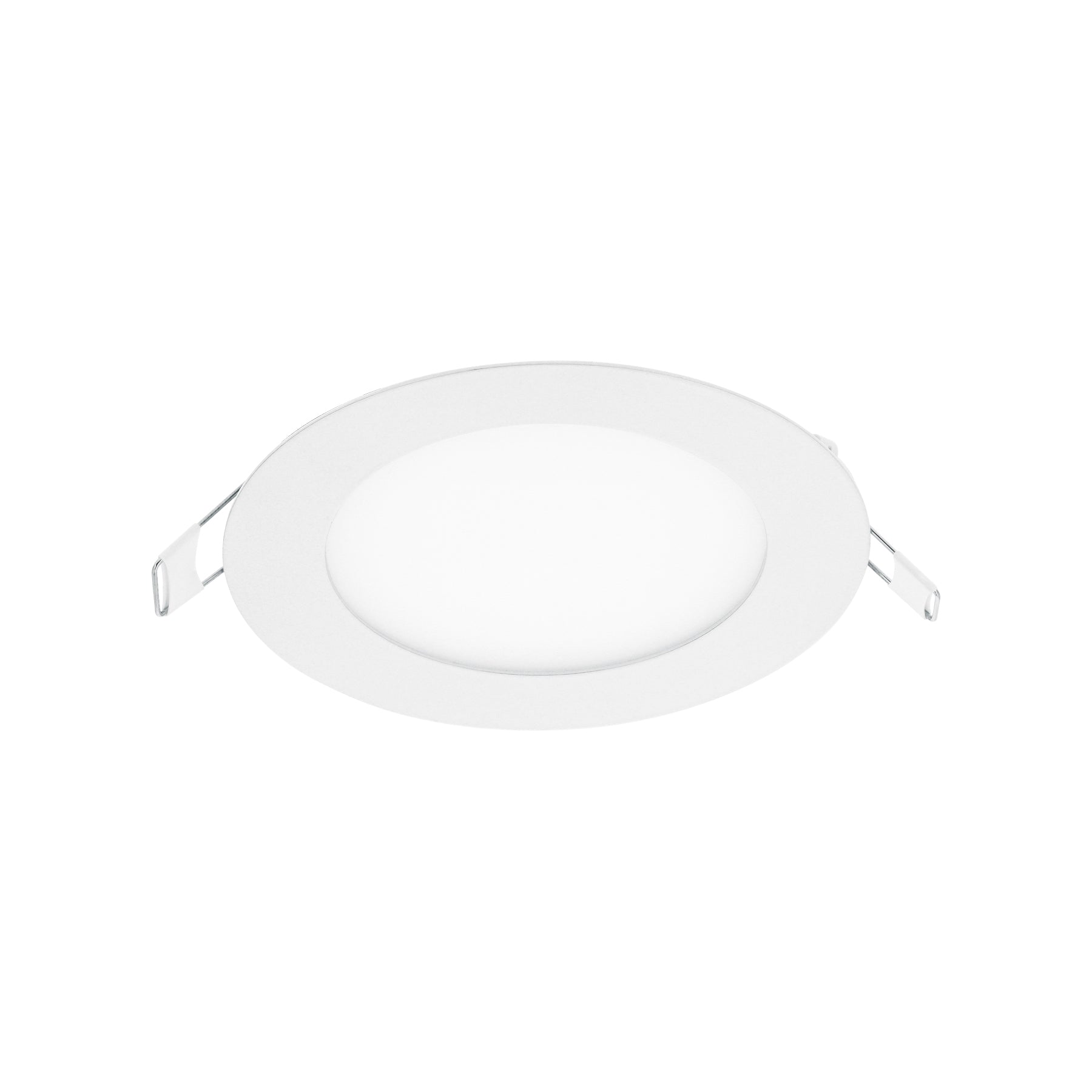 Luminario led slim de empotrar redondo, 6500K, 6W