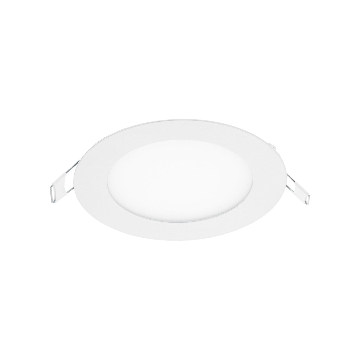 Luminario led slim de empotrar redondo, 6500K, 6W